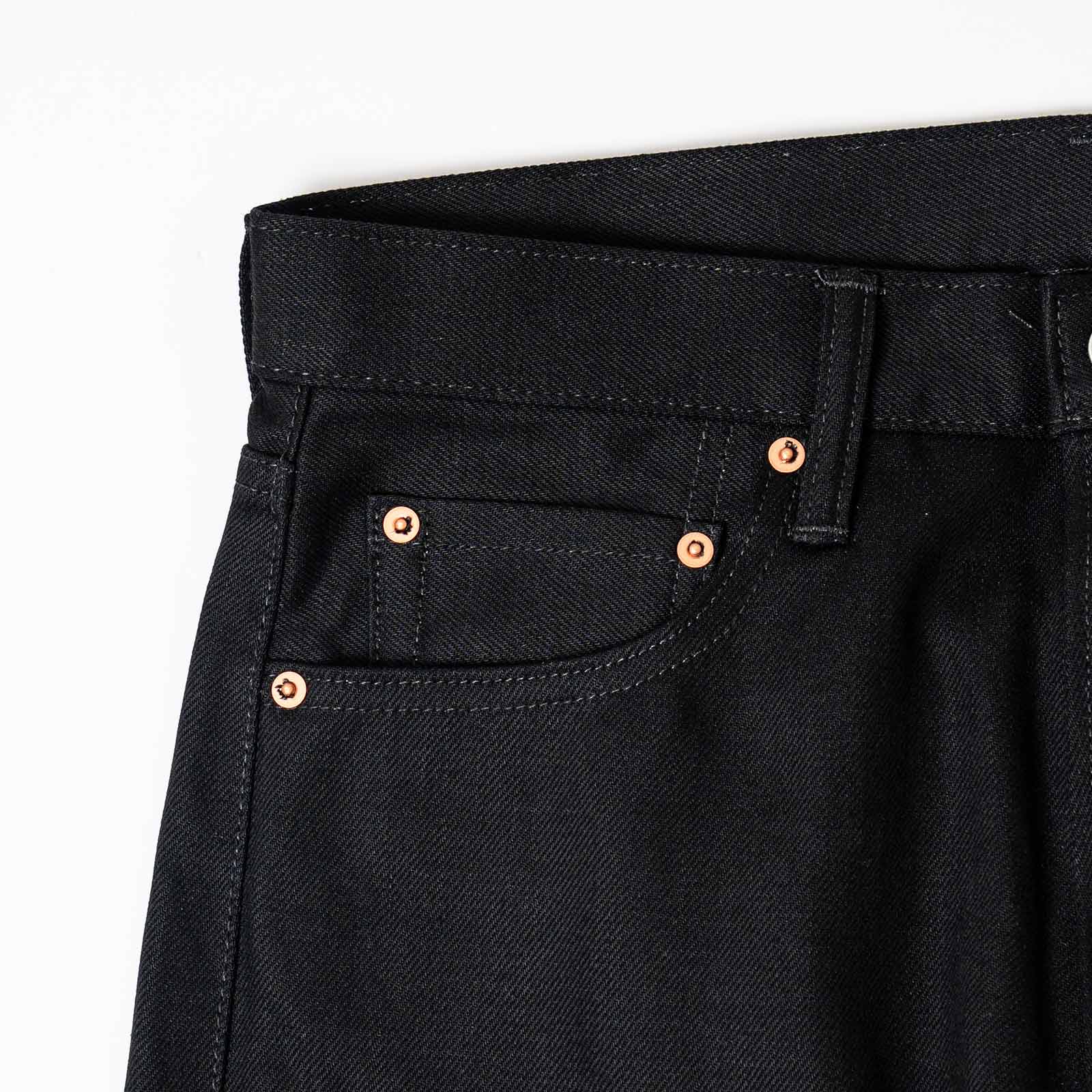 コットンリサーチクラブ COTTON RESEARCH CLUB セルビッジ ブラック