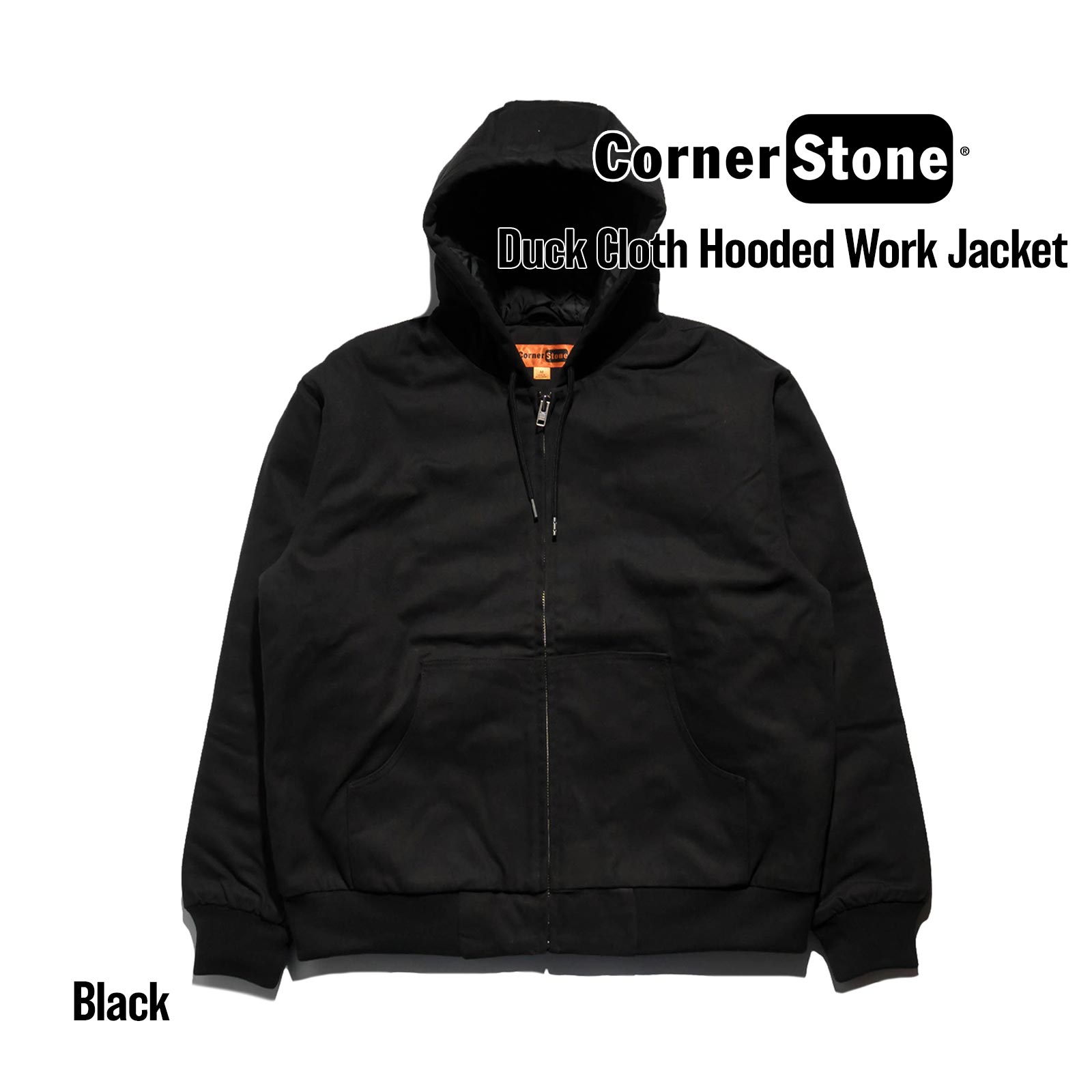 E64【US輸入】Corner Stone　ジャケット【メンズ2XLT】ブラック E64【US輸入】Corner Stone ジャケット【メンズ2XLT】ブラック