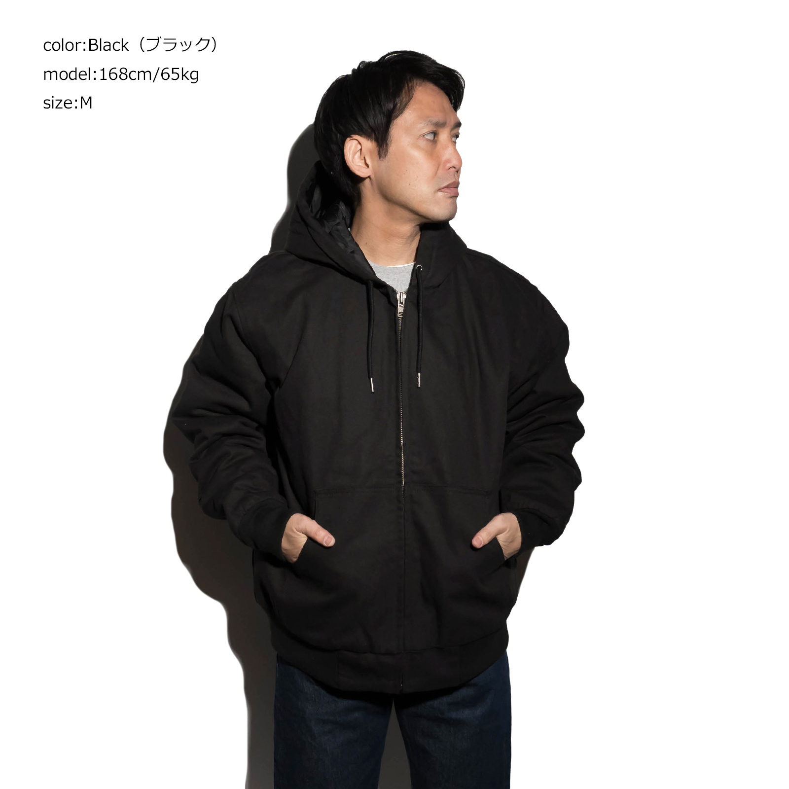 コーナーストーン　ダックジャケット　ネイビー　企業刺繍　ビッグシルエット　XL CornerStone/Washed Duck Insulated Hooded Jacket（コーナー