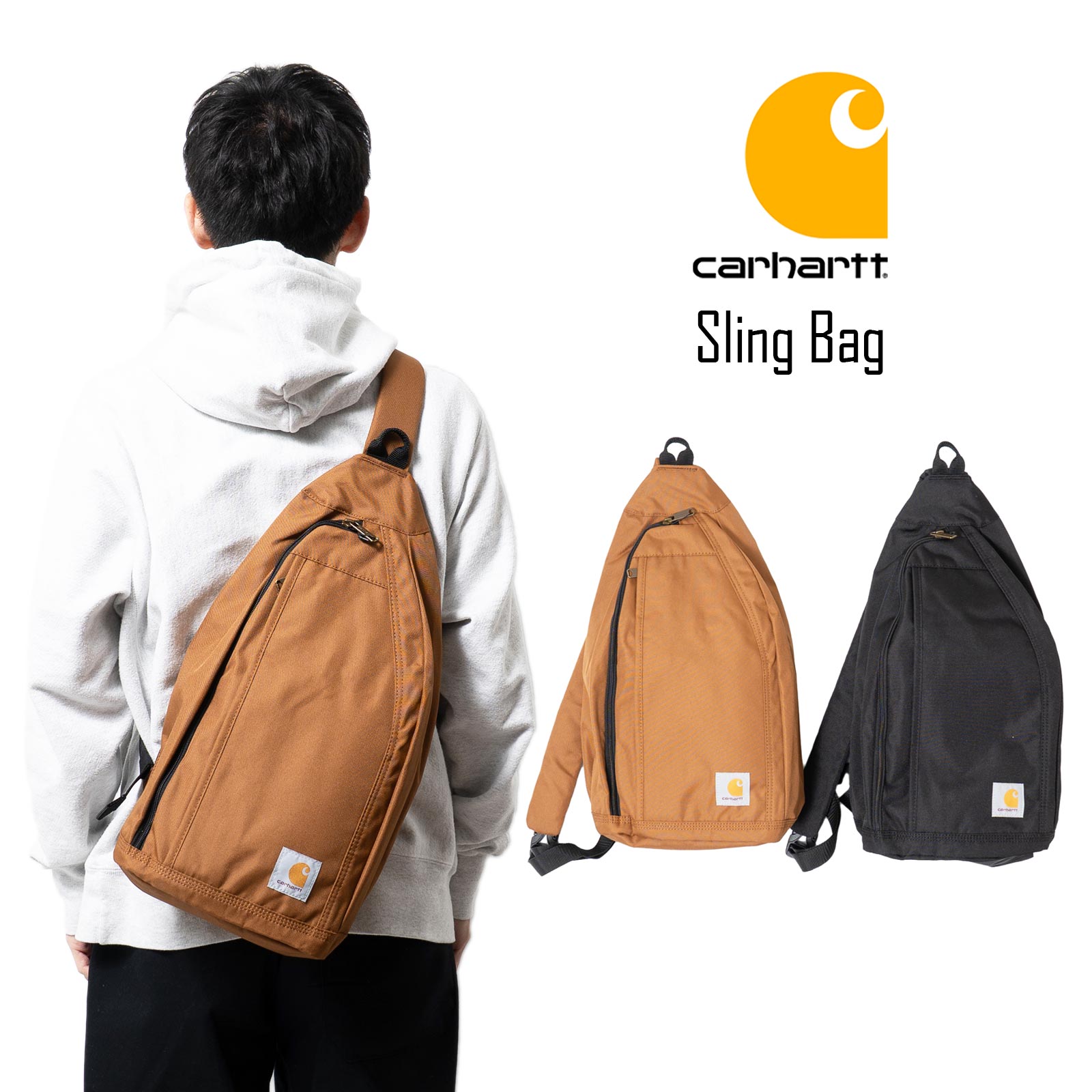 Carhartt（カーハート） スリングバッグ ｜ メンズ ボディバッグ ワン