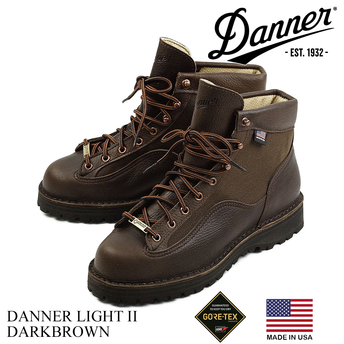 ダナー DANNER ダナーライト2 ブーツ 登山靴 DANNER LIGHT II アメリカ 