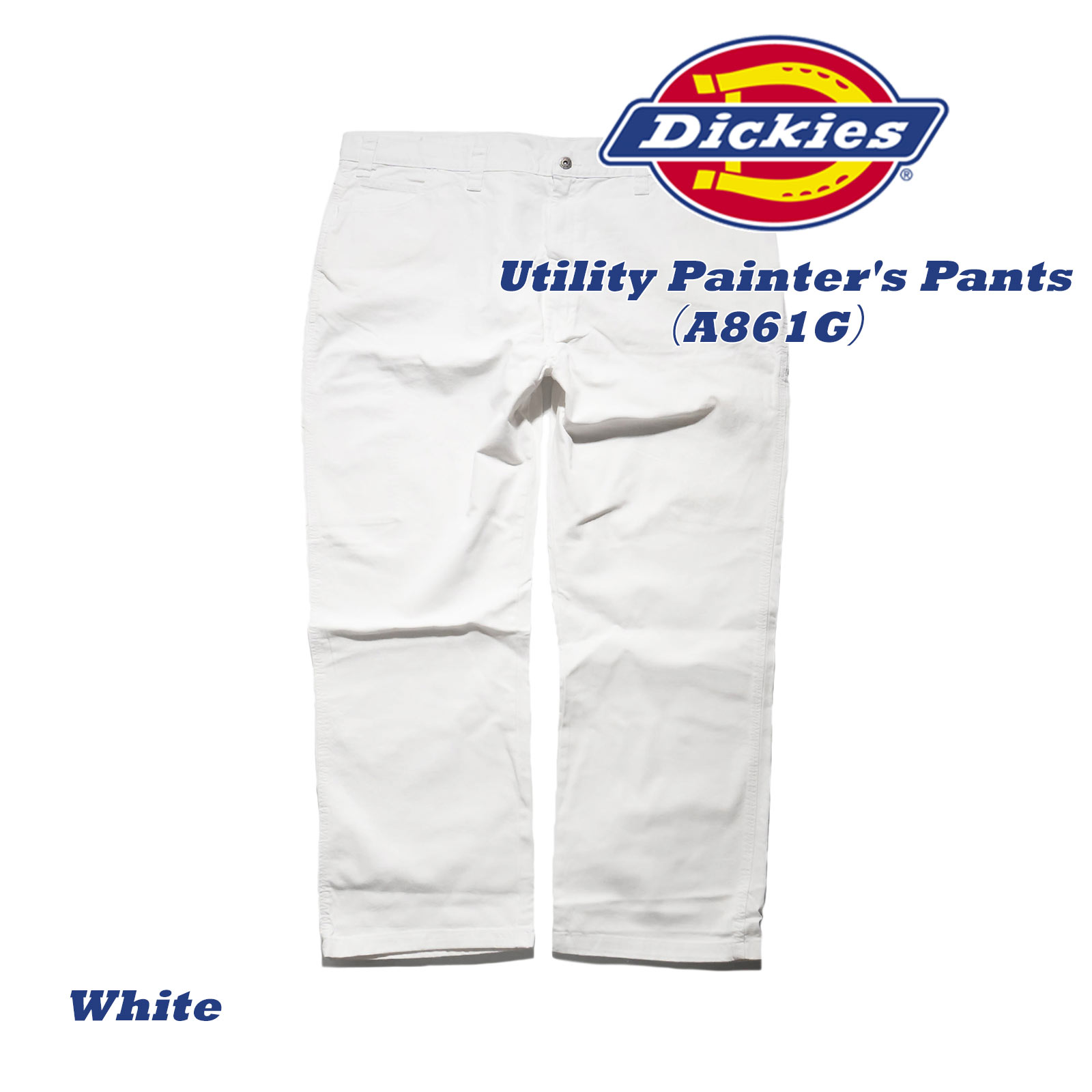 Dickies ディッキーズ A861G ユーティリティーペインターパンツ Dickies ディッキーズ A861G ユーティリティーペインターパンツ