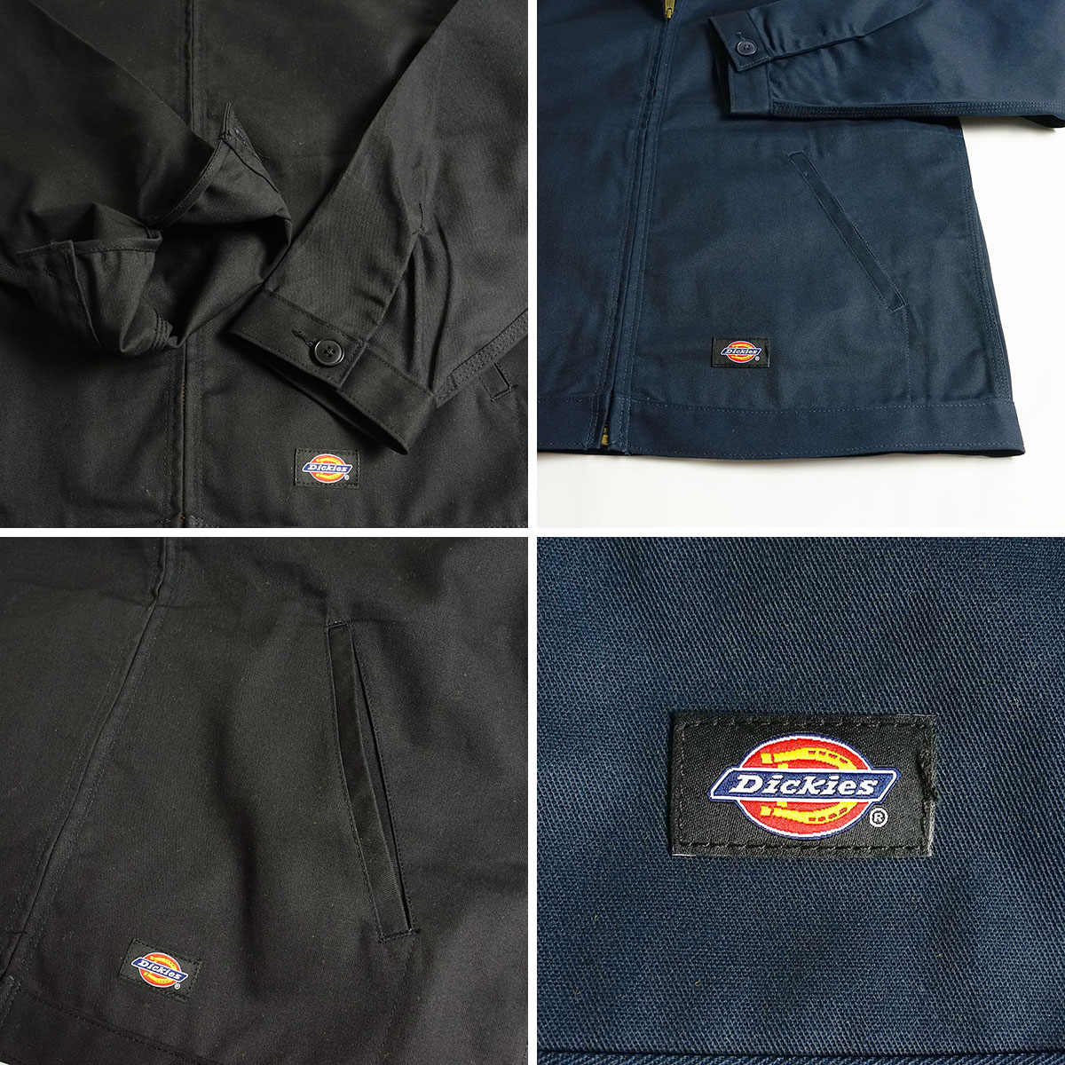 ディッキーズ Dickies #JT75 アンラインド アイゼンハワージャケット メンズ S-XXL スイングトップ 作業着 作業服｜jalana｜19