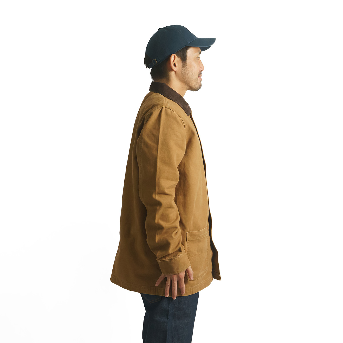 ディッキーズ Dickies #TCR05 ストーンウォッシュド ダック アンラインド チョアコート ｜ メンズ M L XL XXL カバーオール  ワークジャケット 一重 裏地なし