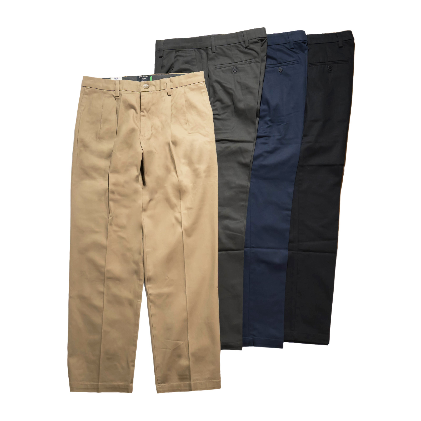 ドッカーズ DOCKERS シグネチャーアイロンフリーカーキプリーツ クラッシックフィット ステインディフェンダー ｜ メンズ チノパンツ コットン 綿 ツータック | DOCKERS | 12