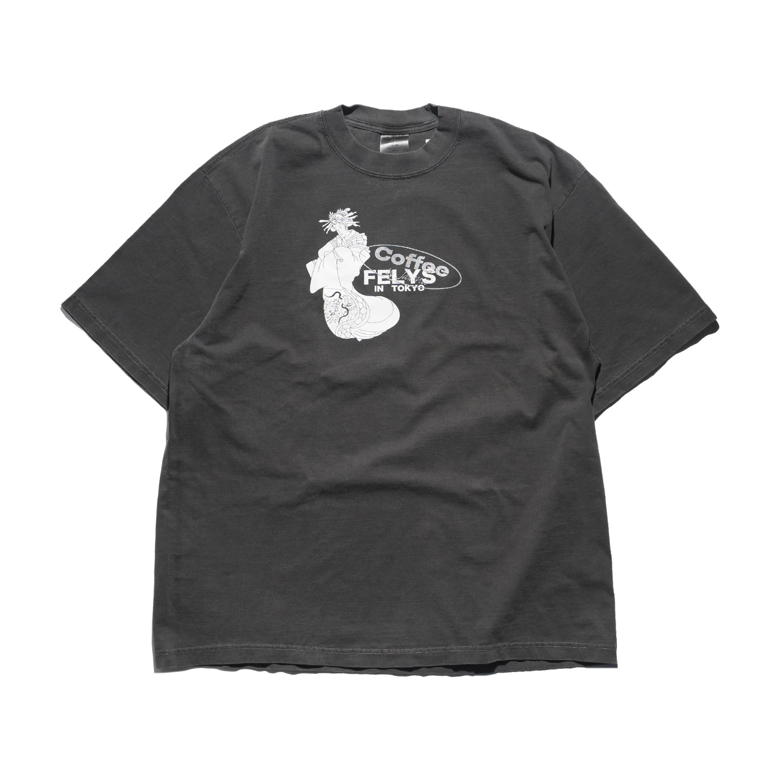 フェリス X コーヒーバイジャラーナ FELYS X Coffee by Jalana CBJ 花魁Tシャツ ｜ メンズ レディース ユニセックス S M L XL コラボレート 限定 | ブランド登録なし | 02