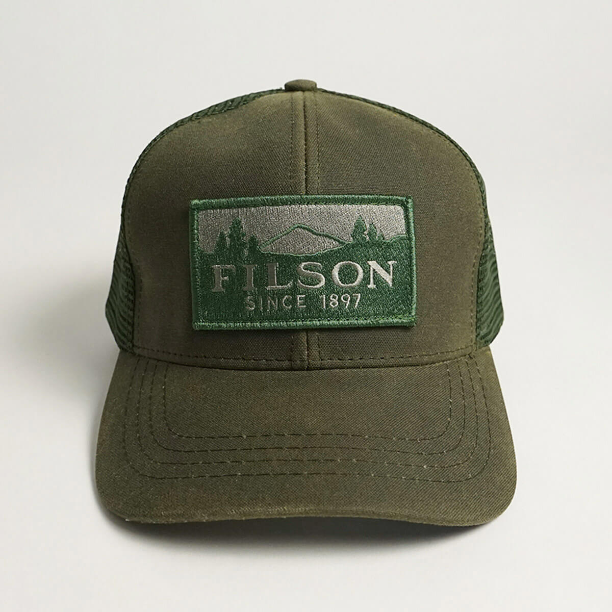 FILSON キャップ Amazon.co.jp: Filson メッシュロガーキャップ, ネイビー, One