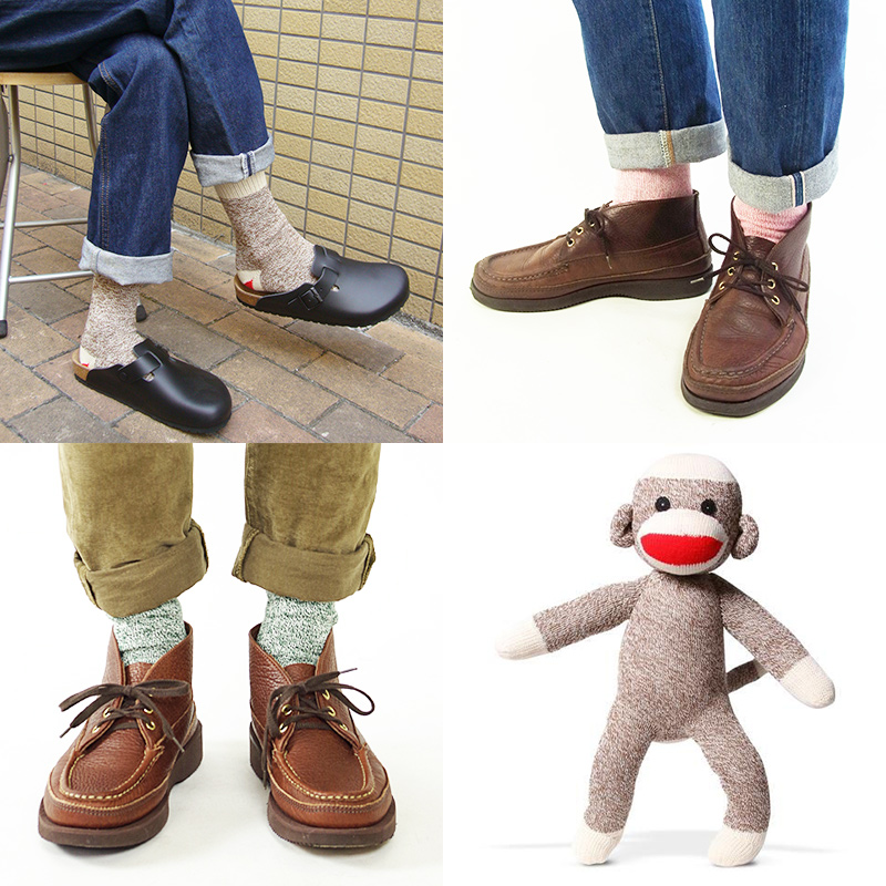 【返品不可】フォックスリバー FOX RIVER レッドヒール ソックス アメリカ製 米国製 ORIGINAL ROCKFORD RED HEEL  SOCKS ソックモンキー