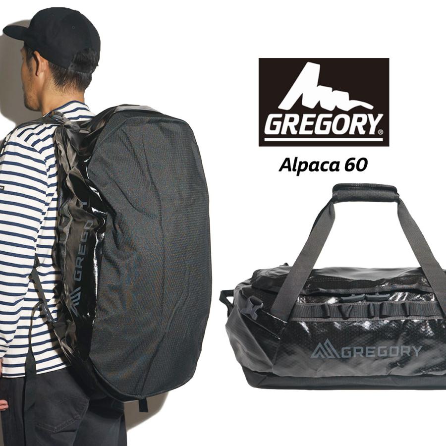 グレゴリー GREGORY アルパカダッフル 60L ｜ ALPACA DUFFLE ダッフル ダッフルバッグ リュック バックパック｜jalana