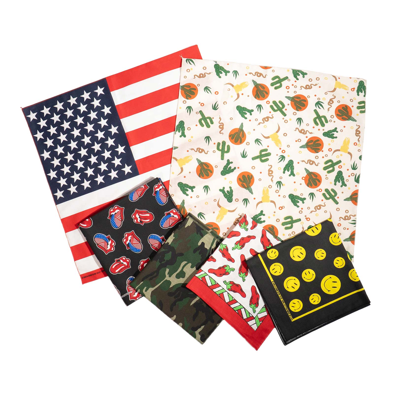 HAV-A-HANK（ハバハンク） プリントバンダナ 総柄 ｜ アメリカ製 米国