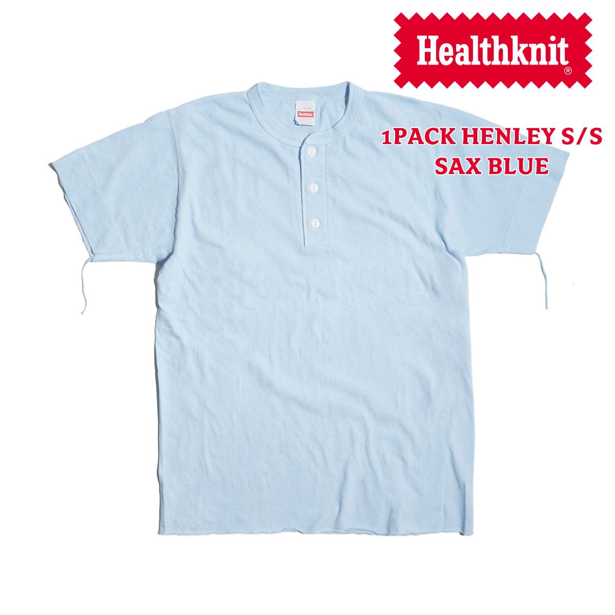 ヘルスニット Healthknit P-906S ヘンリーネック 半袖Tシャツ パッケージ入り ｜ メンズ M-XL パックT｜jalana｜10