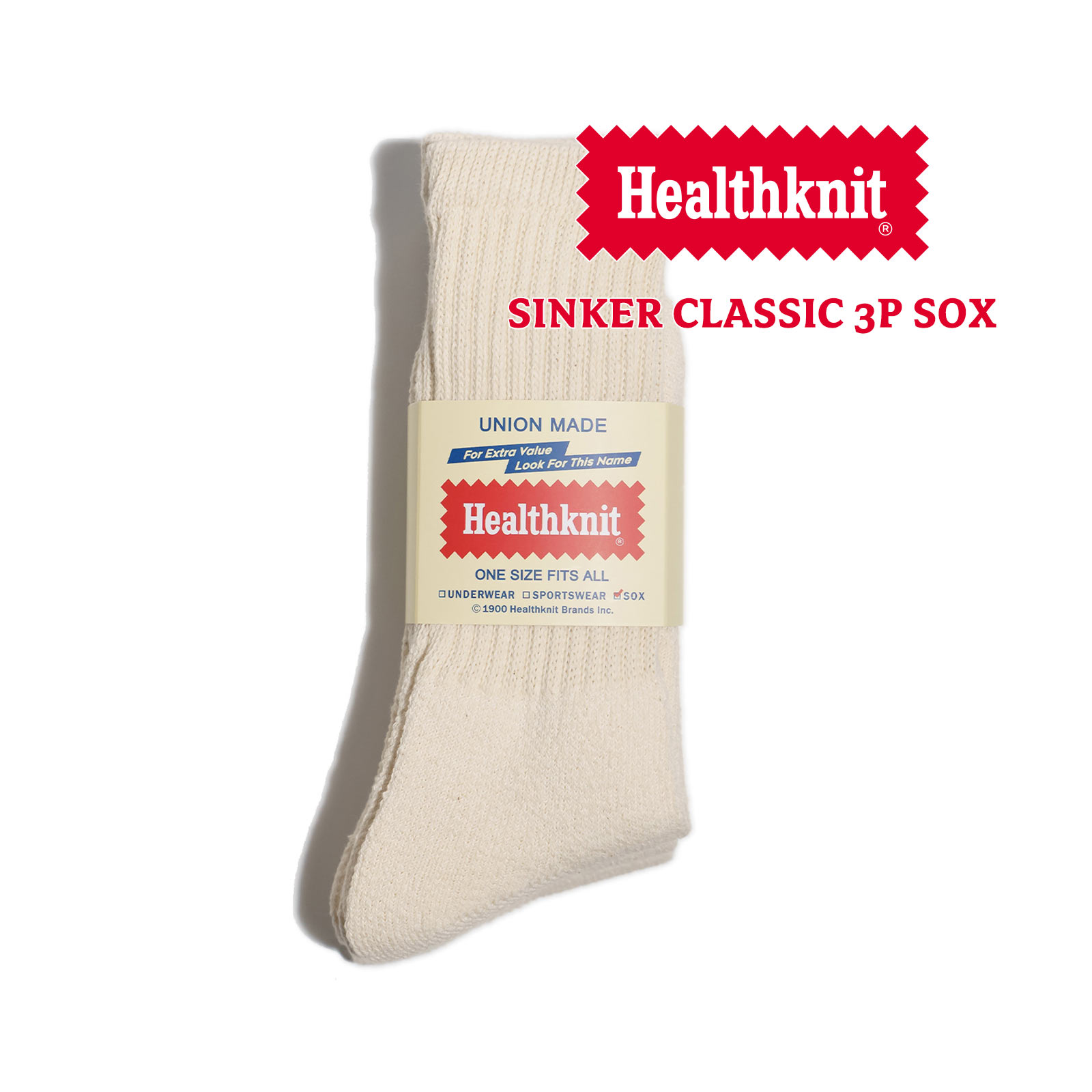 Healthknit 【返品不可】ヘルスニット シンカークラシック無地 Healthknit 【返品不可】ヘルスニット シンカークラシック無地