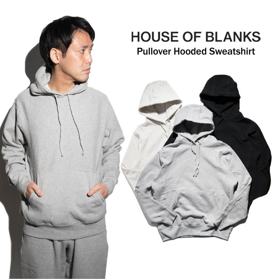 House of Blanks(ハウスオブブランクス)パーカー Lサイズ ハウスオブブランクス HOUSE OF BLANKS パーカー リバースウィーブ型