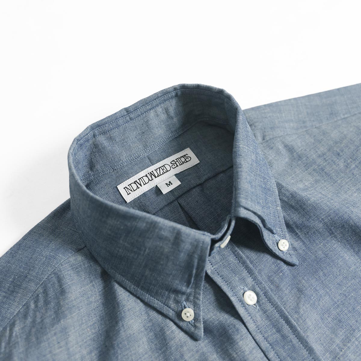 インディビジュアライズドシャツ INDIVIDUALIZED SHIRTS 半袖ボタンダウンシャツ シャンブレー ｜ メンズ アメリカ製 米国製 | INDIVIDUALIZED SHIRTS | 02