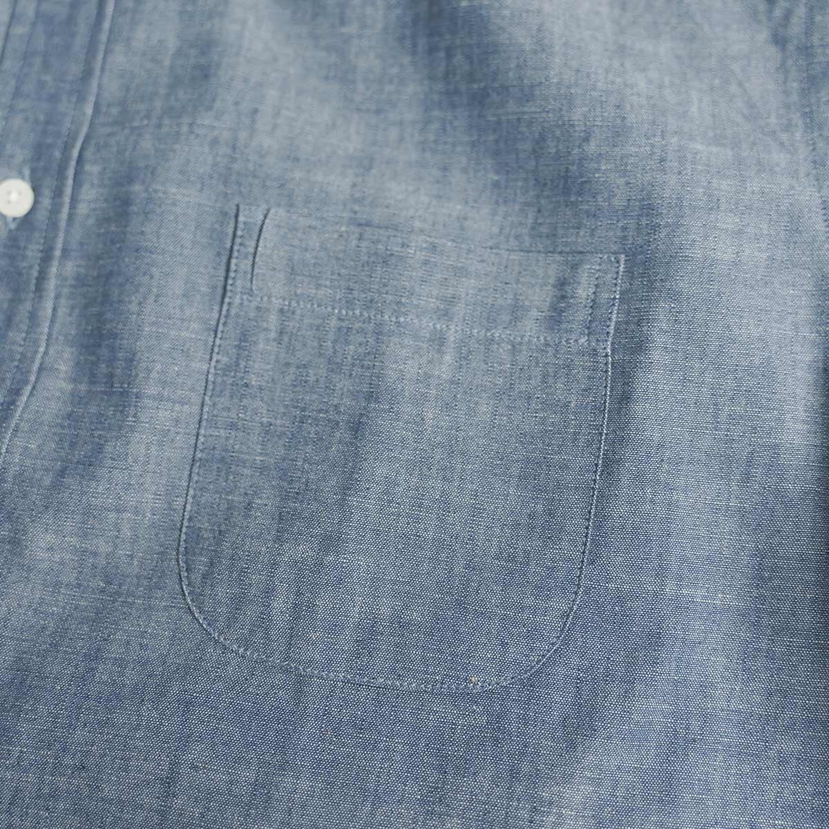 インディビジュアライズドシャツ INDIVIDUALIZED SHIRTS 半袖ボタンダウンシャツ シャンブレー ｜ メンズ アメリカ製 米国製 | INDIVIDUALIZED SHIRTS | 04