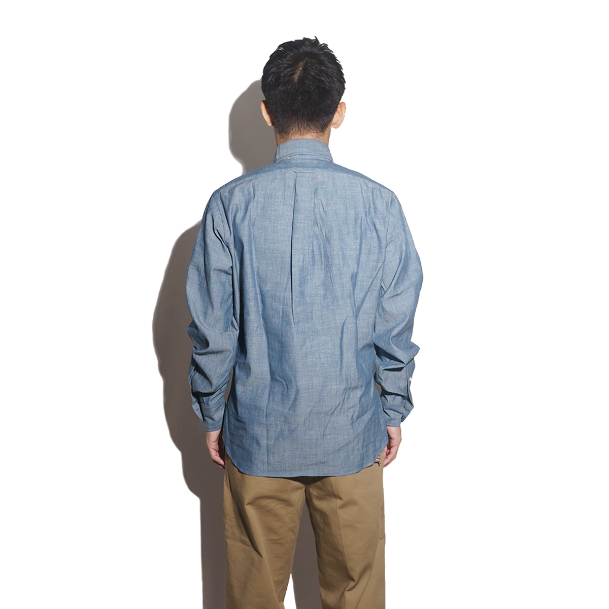 最安値に挑戦！ js.relume＊INDIVIDUALIZED SHIRTSシャンブレー新品