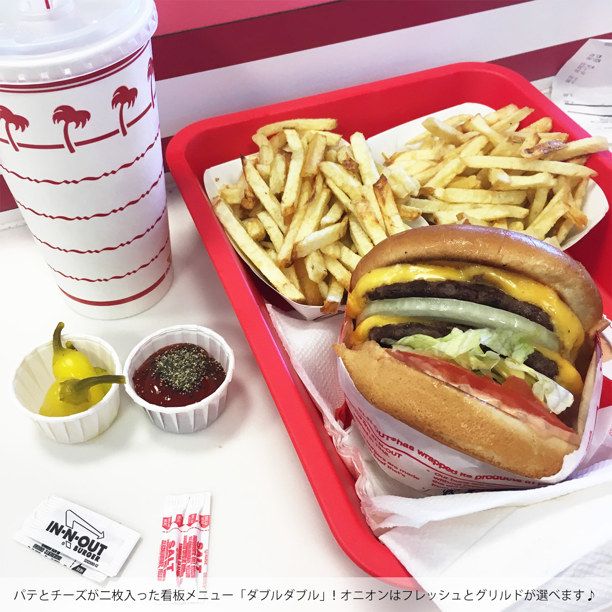 インアンドアウトバーガー 半袖 Tシャツ 2024 75周年アニバーサリー ブラック ｜ メンズ S-XXL In-N-Out Burger ご当地Tシャツ 海外買い付け スーベニア｜jalana｜13