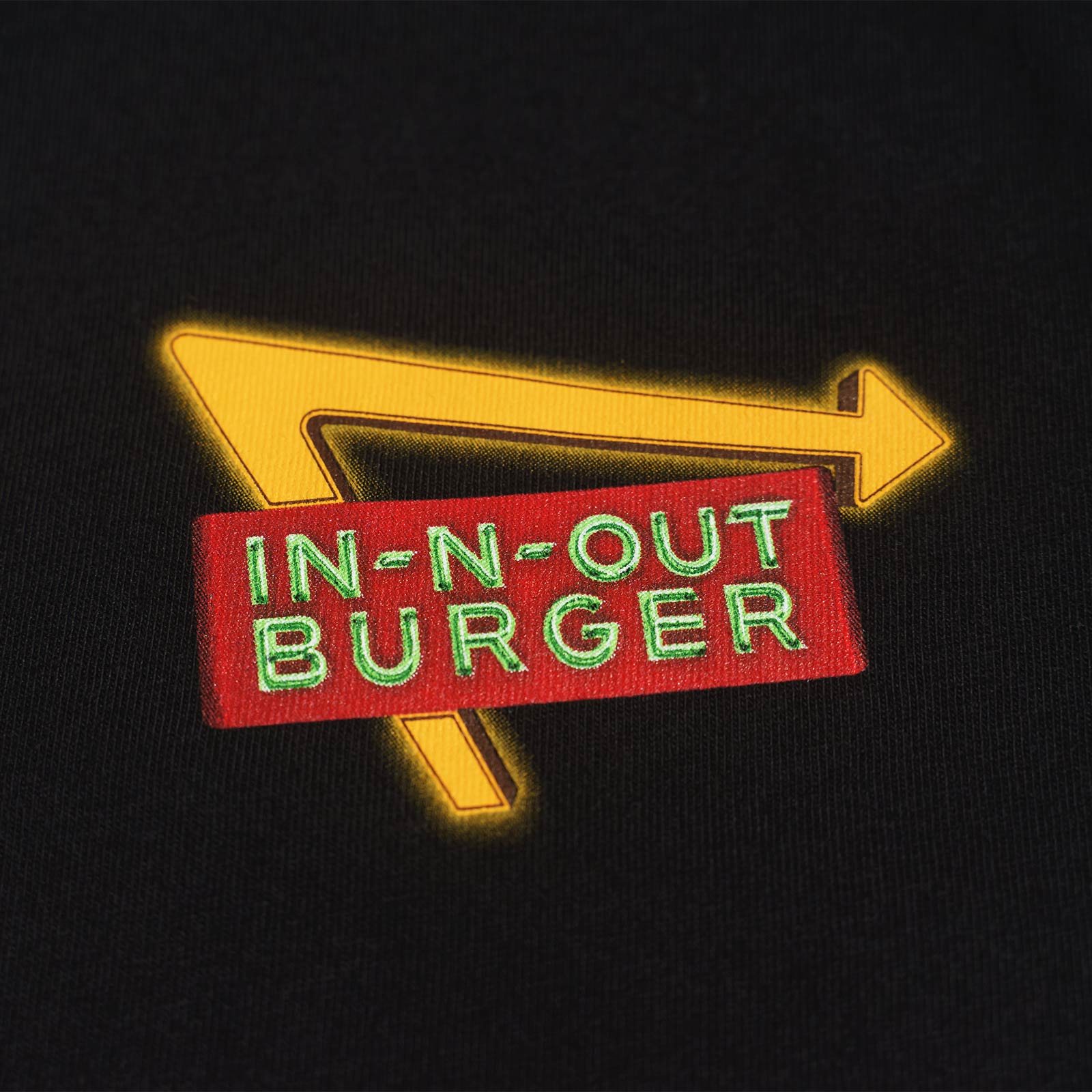 インアンドアウトバーガー 半袖 Tシャツ 2024 75周年アニバーサリー ブラック ｜ メンズ S-XXL In-N-Out Burger ご当地Tシャツ 海外買い付け スーベニア｜jalana｜08