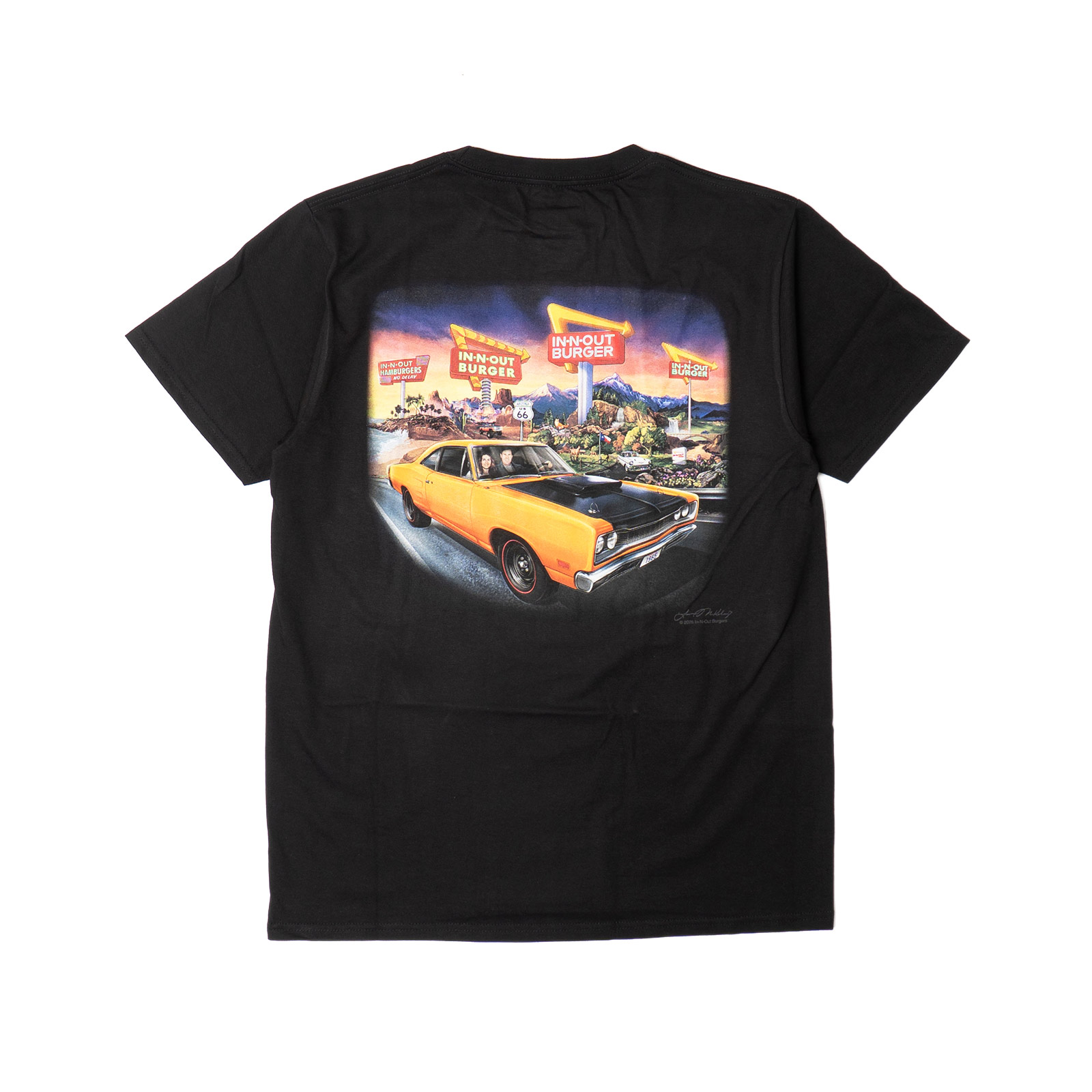 新品未使用　lane by brochure BURGER Tシャツ　Lサイズ インアンドアウトバーガー 半袖 Tシャツ 2026 テン ステイツ ｜ メンズ
