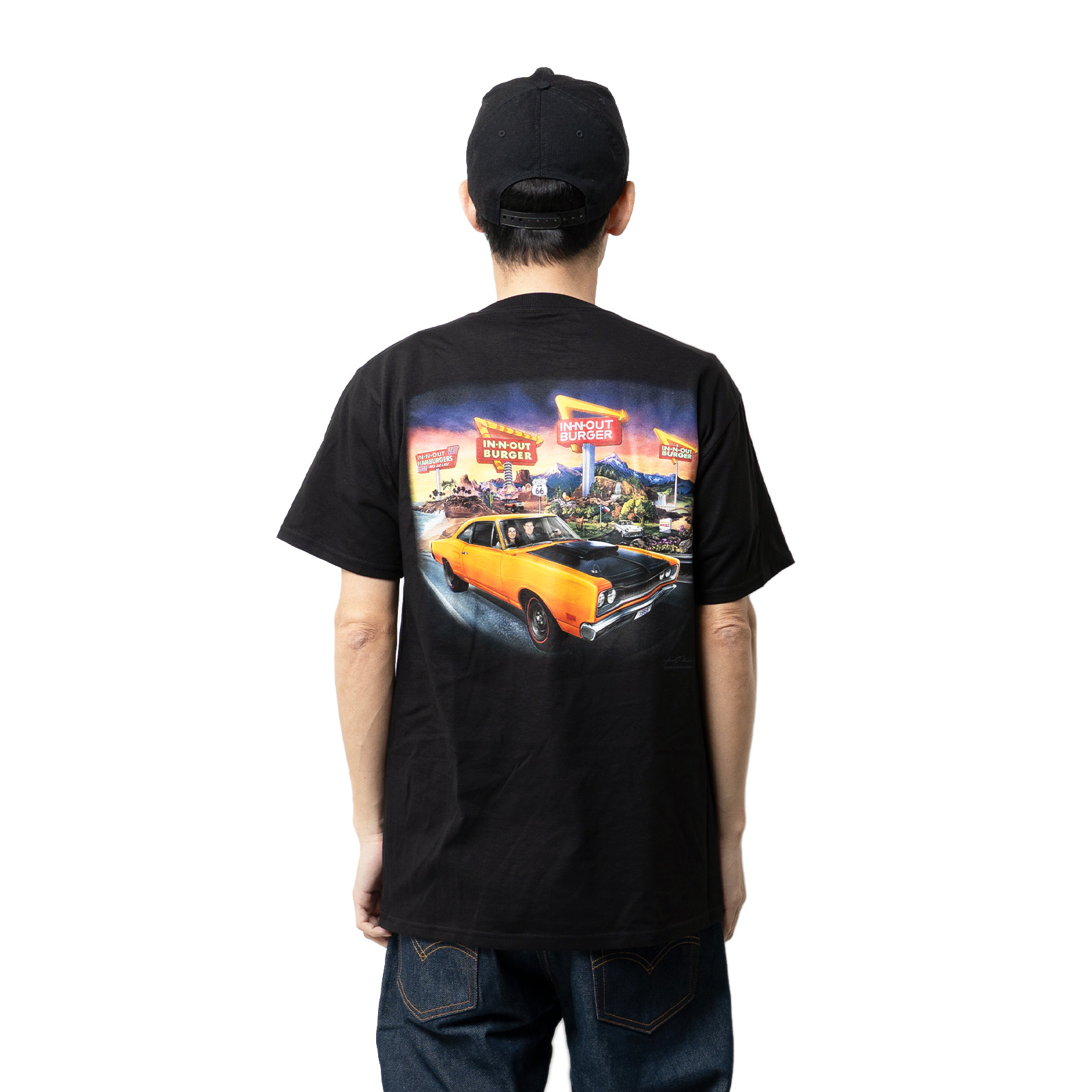 インアンドアウトバーガー 半袖 Tシャツ 2026 テン ステイツ ｜ メンズ