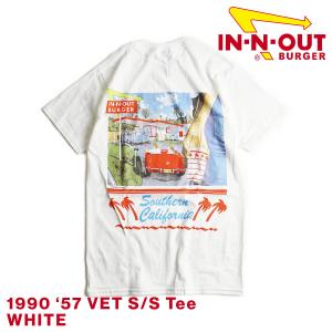 インアンドアウトバーガー 半袖 Tシャツ 1990 ’57 ベト ホワイト メンズ S-XXL In...