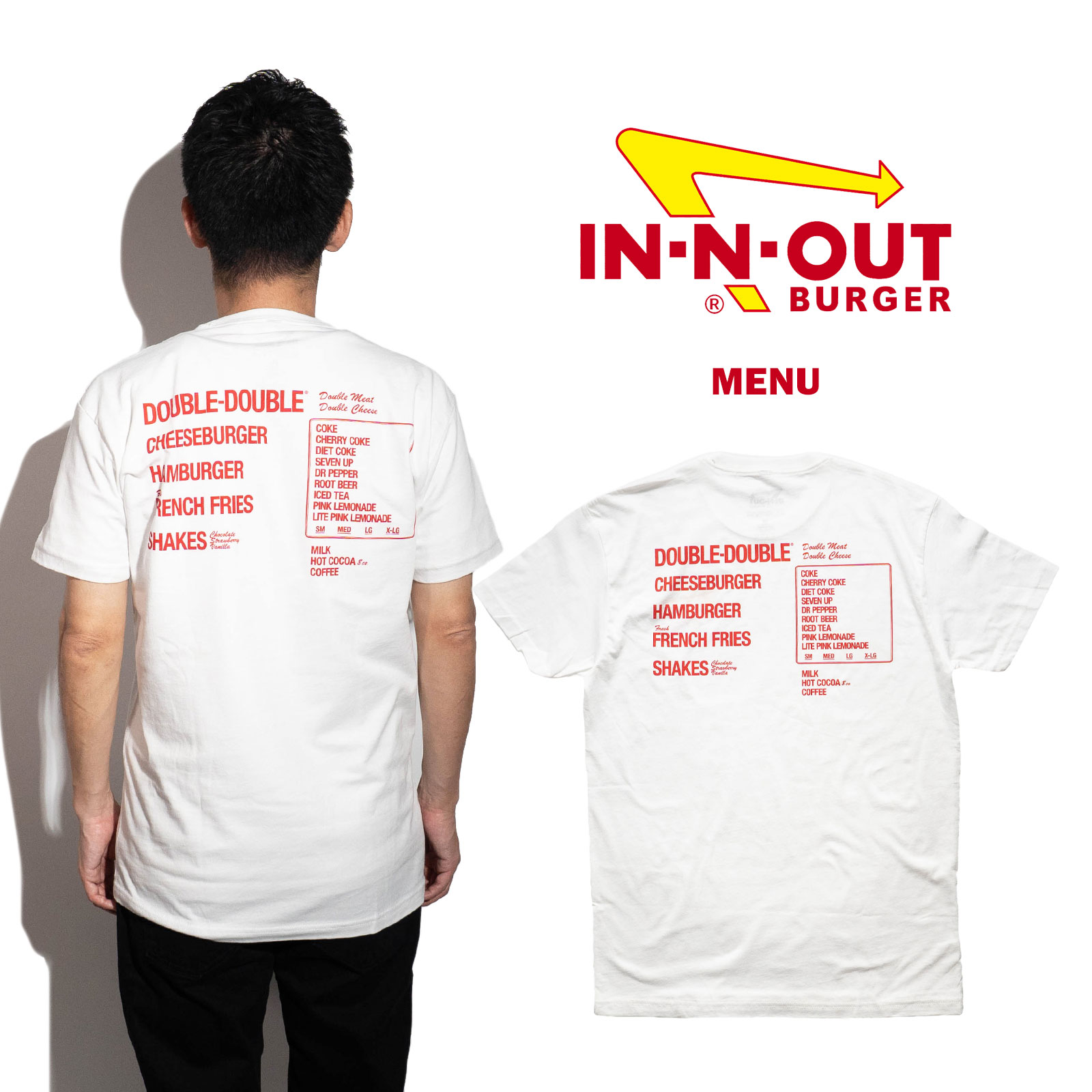 In-N-Out Burger インアンドアウトバーガー 半袖 Tシャツ