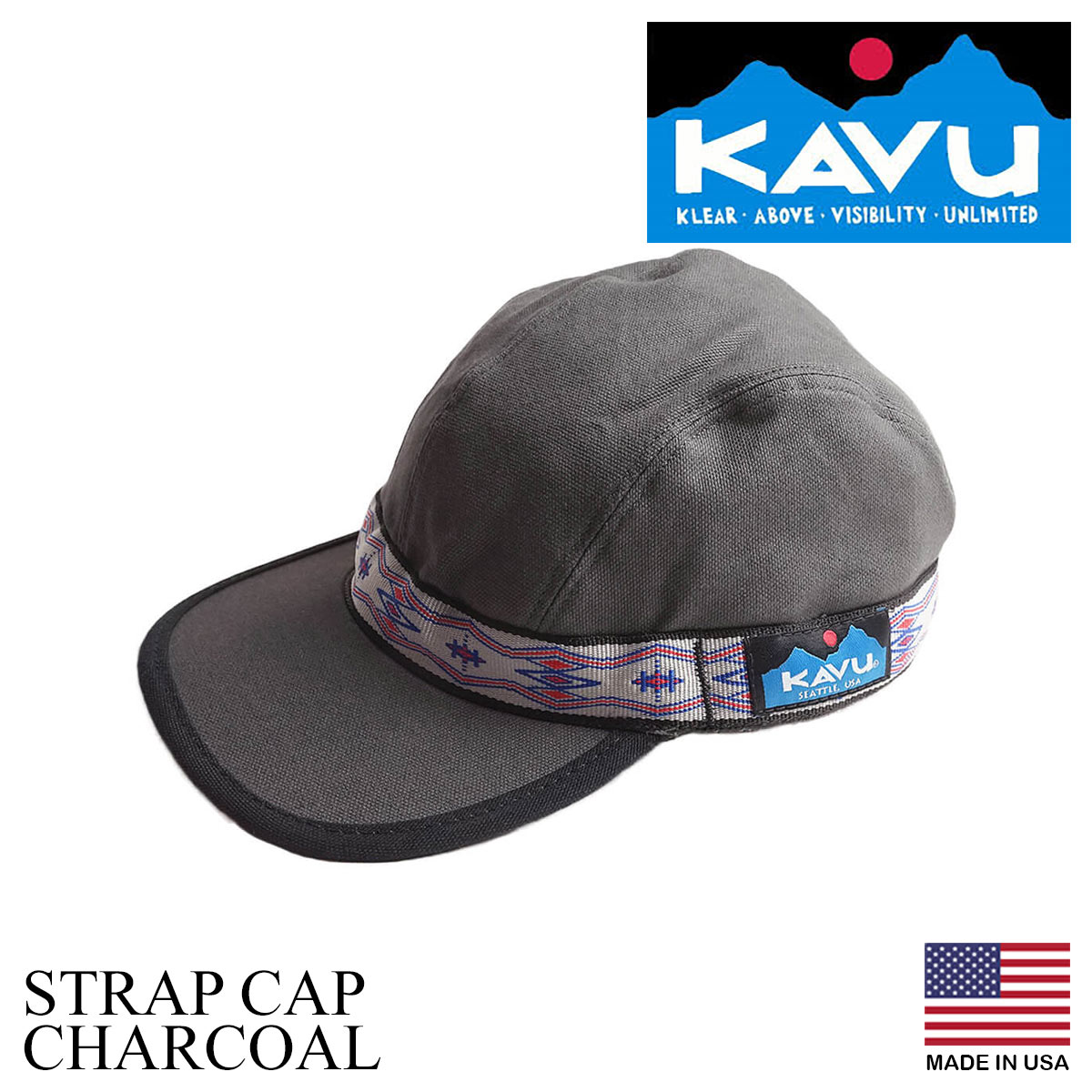 kavu コットンキャップ 浅い セール