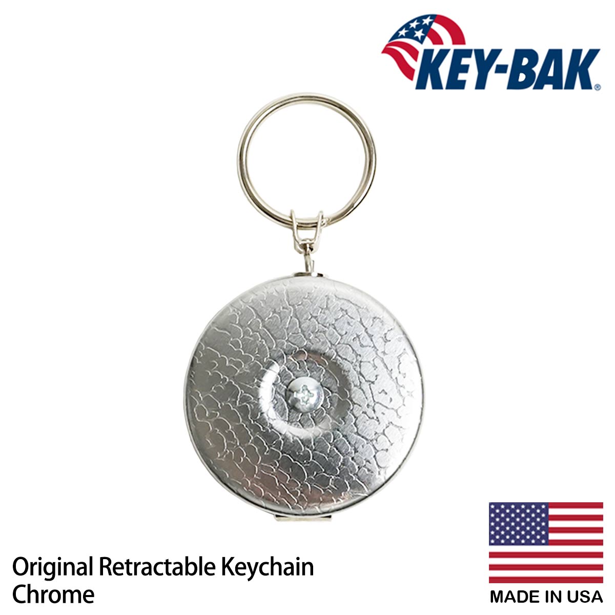 超可爱の KEY-BAK 社 正規品 made in USA キーバック キーチェーン tdh