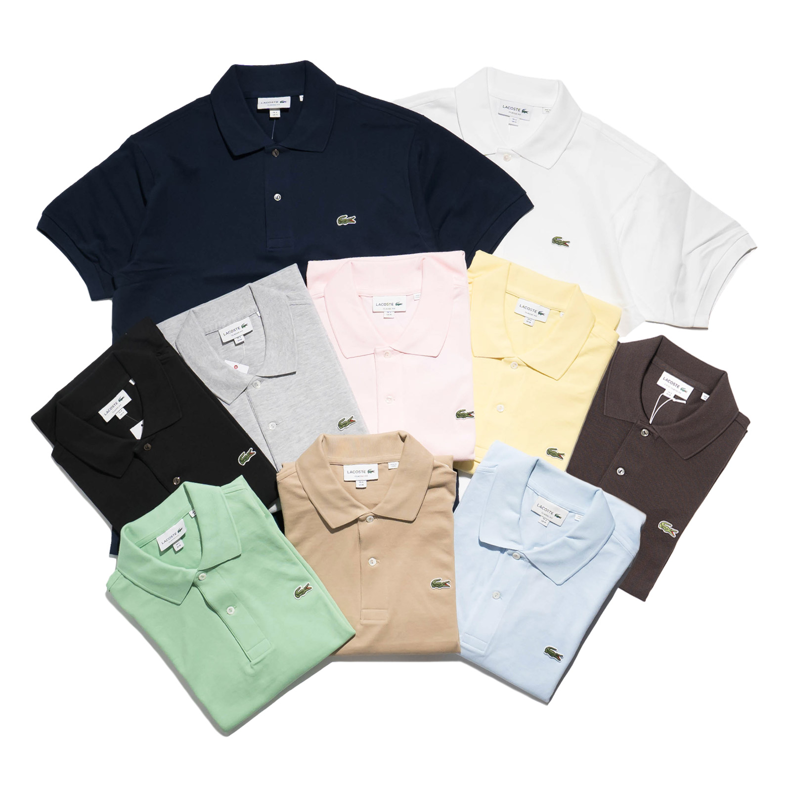 LACOSTE ポロシャツ L1212 ① LACOSTE（ラコステ） 【並行輸入品 本国企画】ラコステ LACOSTE L1212