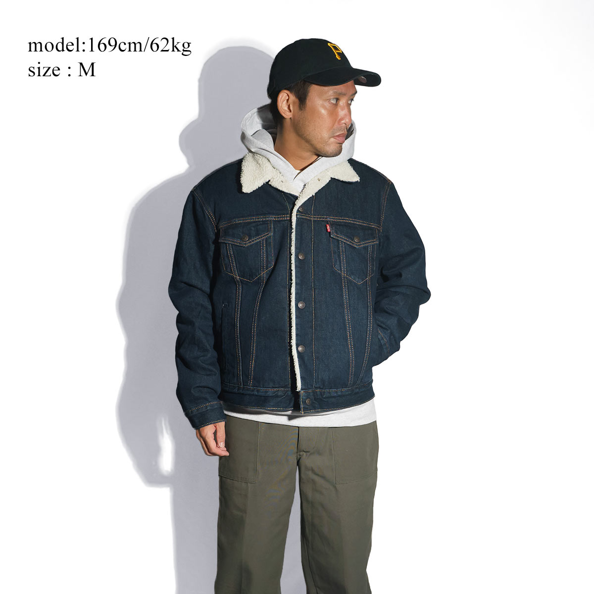 リーバイス LEVI'S タイプ3 シェルパトラッカージャケット ジュニパー 