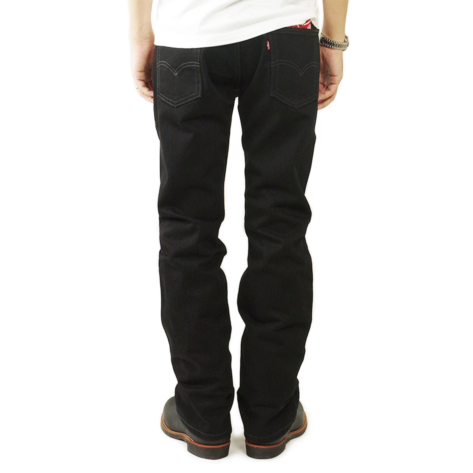 リーバイス LEVI’S 517-0260 ブーツカット ジーンズ ブラック ｜ メンズ 定番 後染め USAライン サドルマン LEVIS 517 BOOT CUT BLACK ブラックデニム ブラッ｜jalana｜17