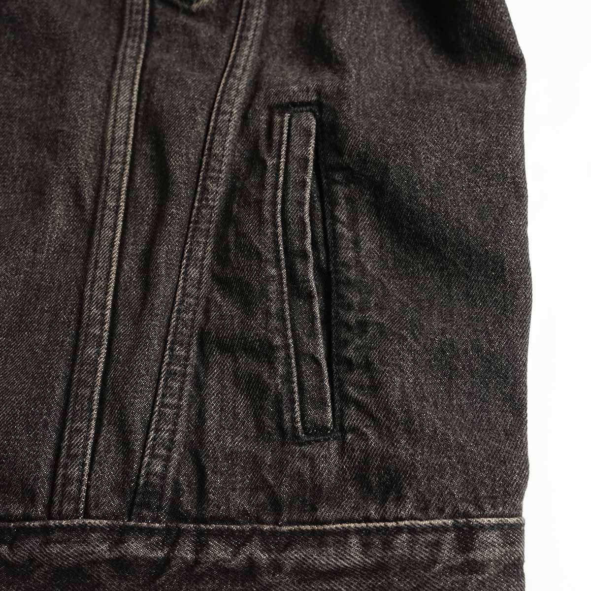 リーバイス LEVI’S #72334-0584 デニムジャケット ザ・トラッカー ブロウアウェイ メンズ S-XXXL ジャケット THE  TRUCKER 3RD ジージャン Gジャン ブラック