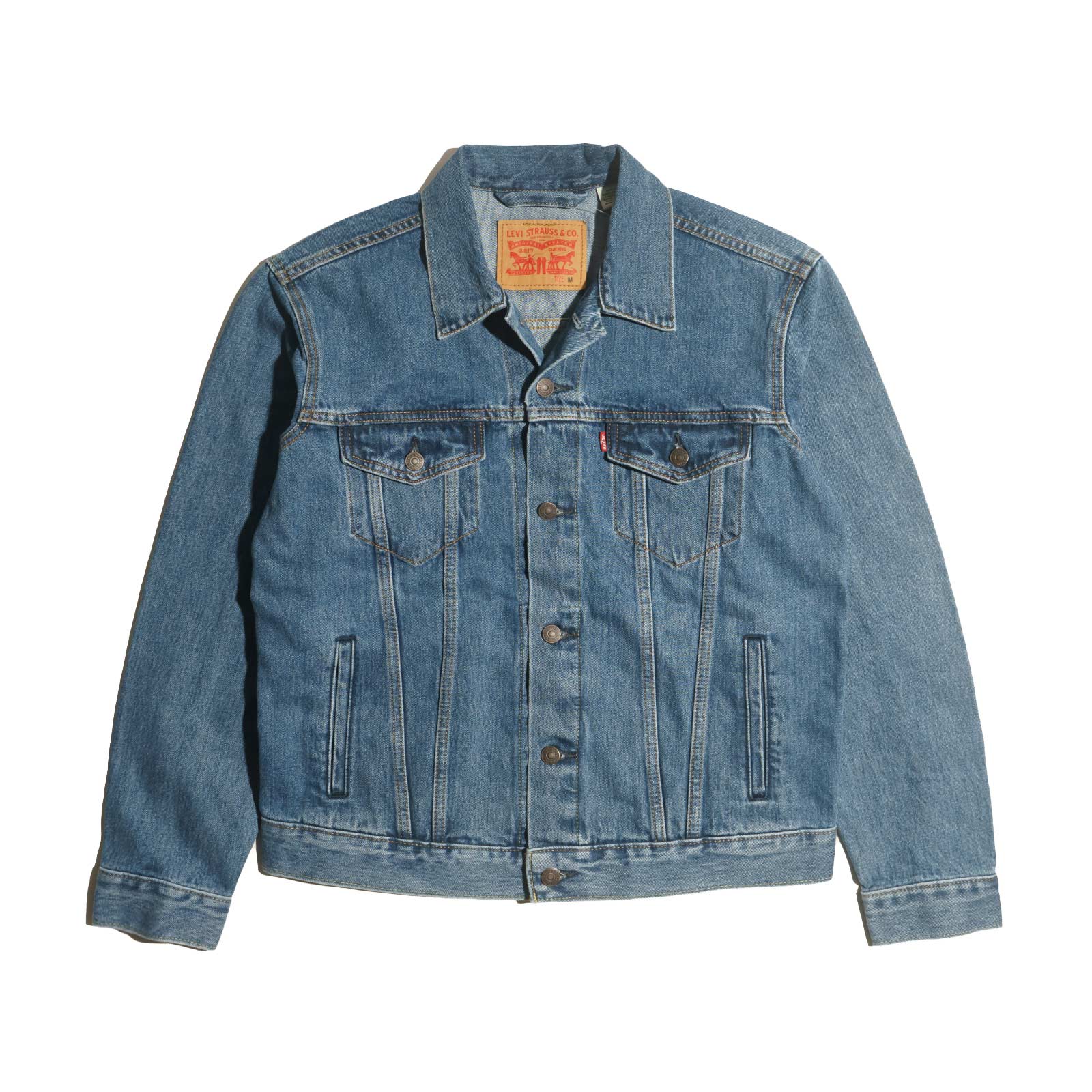 リーバイス LEVI’S #72334 デニムジャケット ザ・トラッカー ミディアム ストーンウォッシュジャケット THE TRUCKER 3RD  ジージャン Gジャン