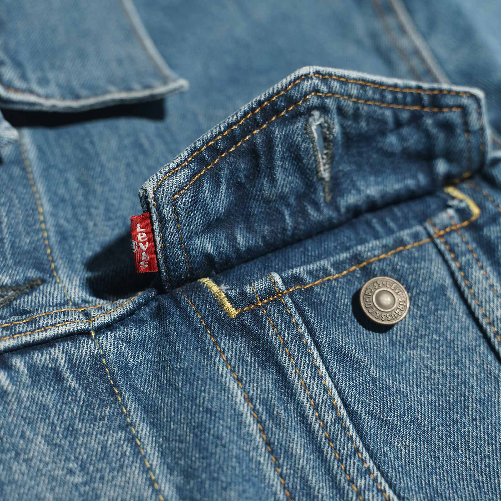 リーバイス LEVI’S #72334 デニムジャケット ザ・トラッカー ミディアム ストーンウォッシュジャケット THE TRUCKER 3RD  ジージャン Gジャン