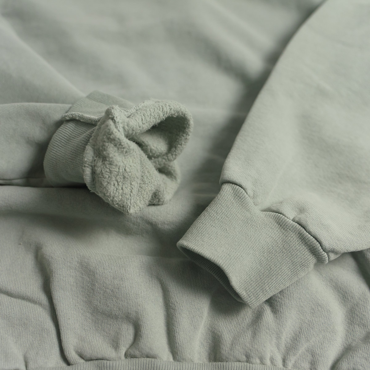 【並行輸入品　本国企画】ロサンゼルスアパレル LOSANGELES APPAREL HF07GD 14オンス ヘビーフリース クルーネック スウェット 別注 オーバーダイ ｜ 後染め | LOS ANGELES APPAREL | 12