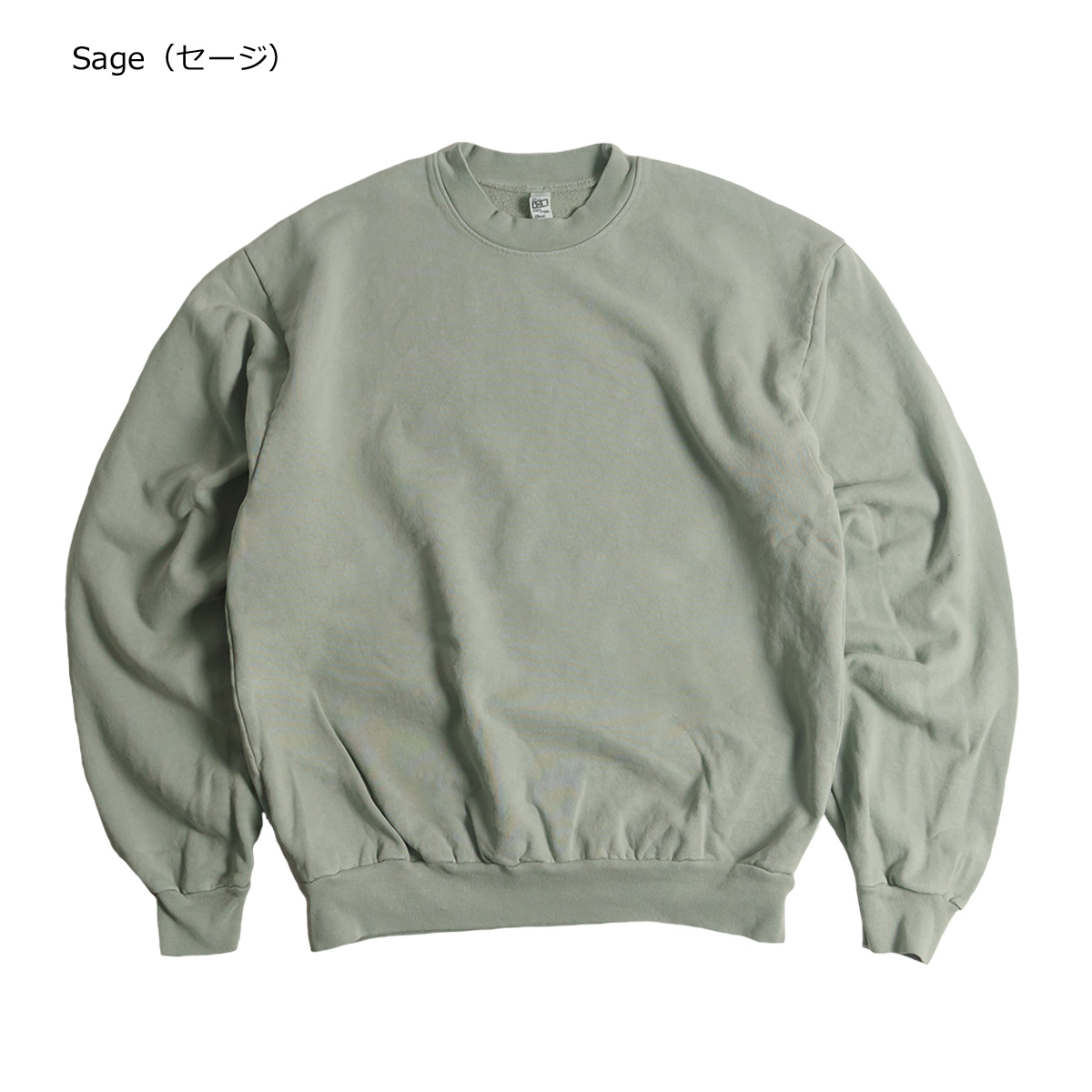 【並行輸入品　本国企画】ロサンゼルスアパレル LOSANGELES APPAREL HF07GD 14オンス ヘビーフリース クルーネック スウェット 別注 オーバーダイ ｜ 後染め | LOS ANGELES APPAREL | 06