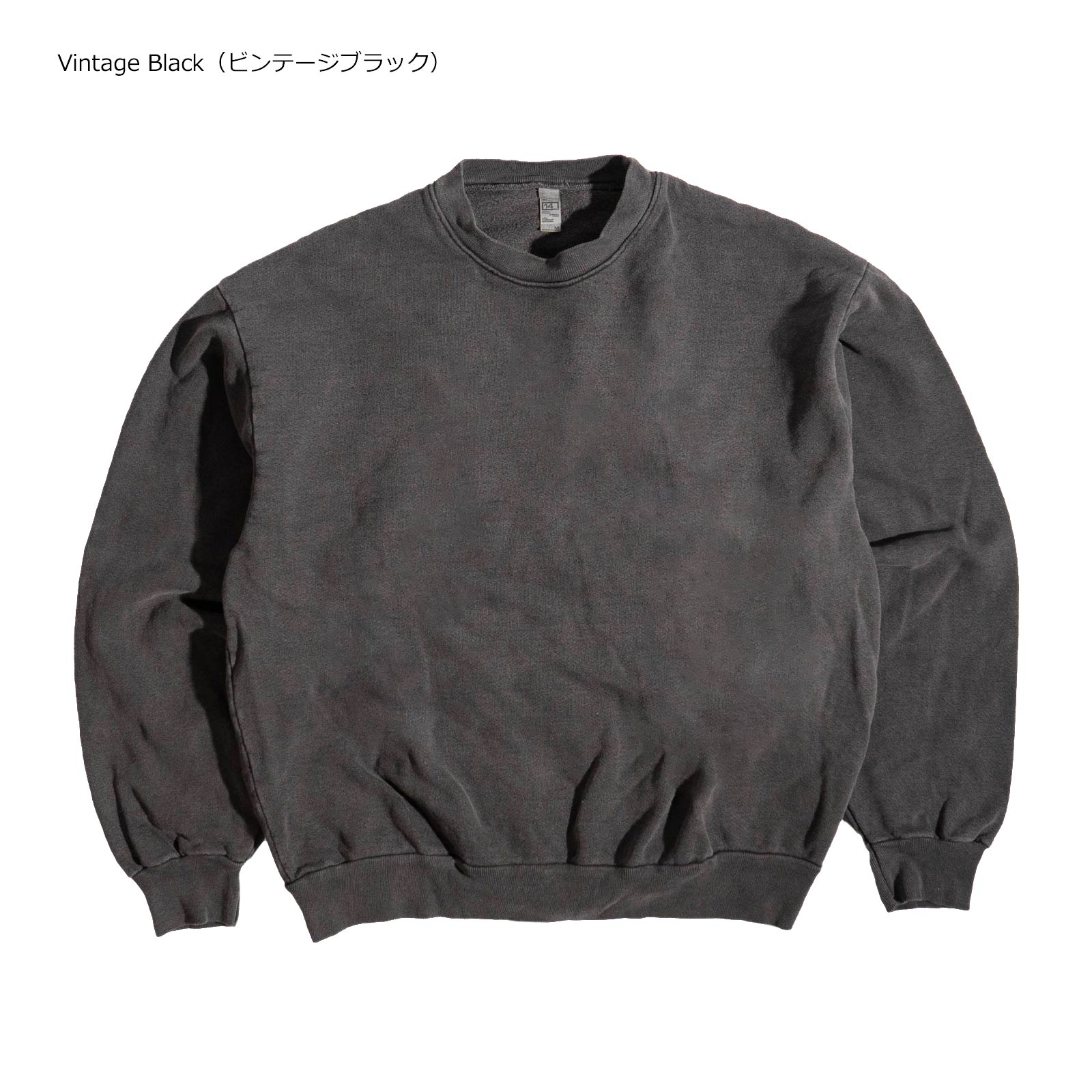 【並行輸入品　本国企画】ロサンゼルスアパレル LOSANGELES APPAREL HF07GD 14オンス ヘビーフリース クルーネック スウェット 別注 オーバーダイ ｜ 後染め | LOS ANGELES APPAREL | 07