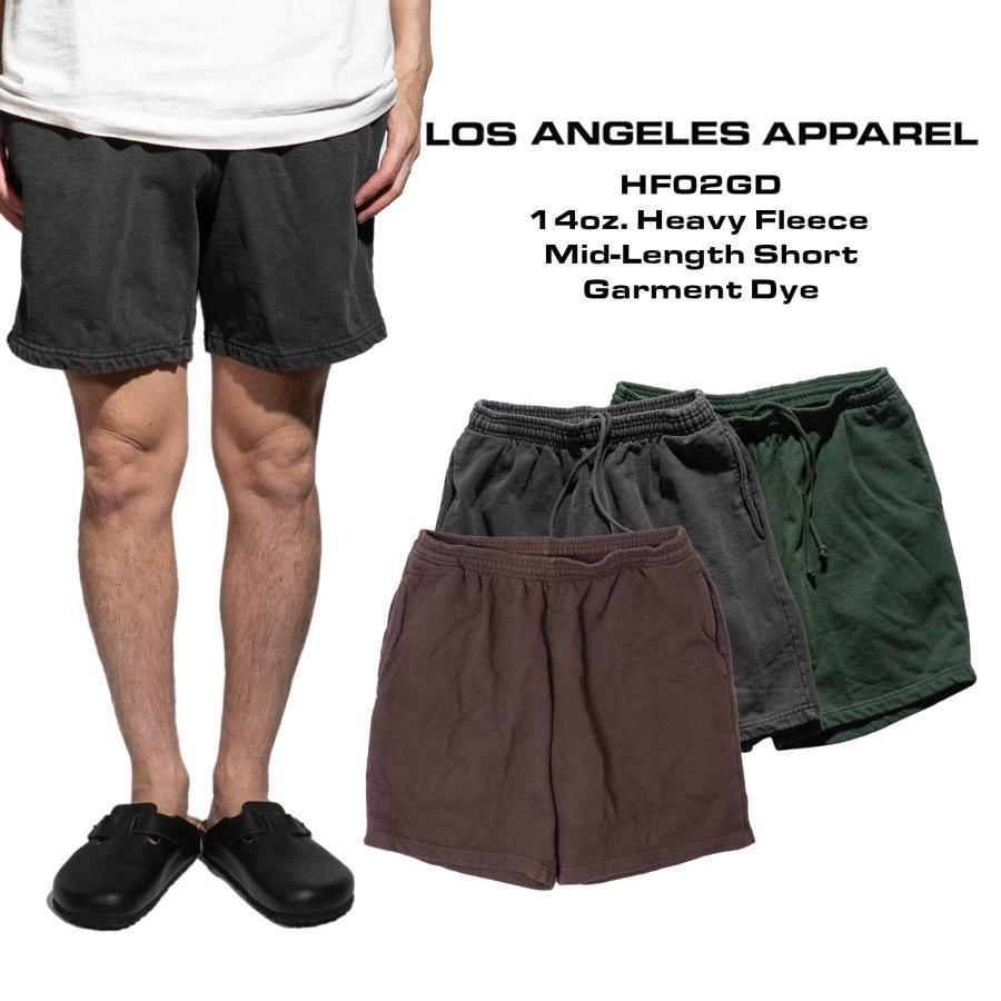 Los Angeles Apparel 14oz スウェットショーツ 2本セット LOS ANGELES APPAREL（ロサンゼルスアパレル） 【並行輸入品 本国企画
