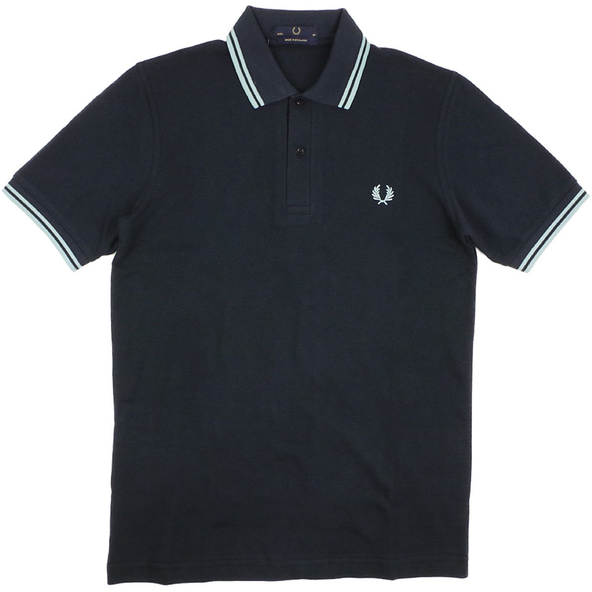 フレッドペリー FRED PERRY M12 ツインティップド 半袖 ポロシャツ