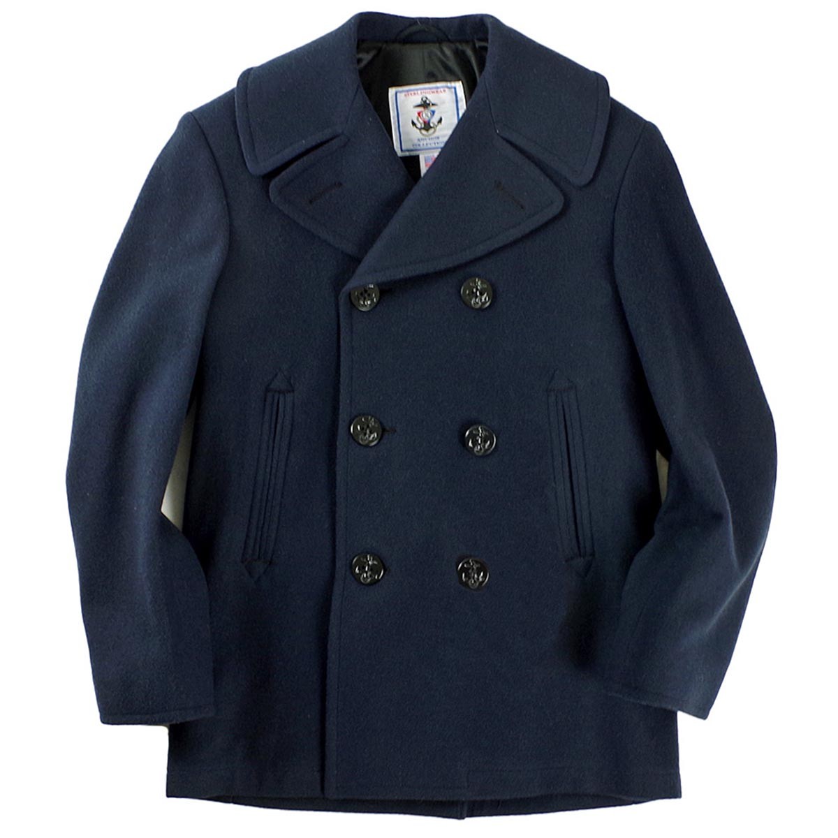 スターリングウエア STERLINGWEAR OF BOSTON M24 ウール ダブル ピーコート ナビゲーター アメリカ製 米国製 防寒  PEA-COAT Pコート