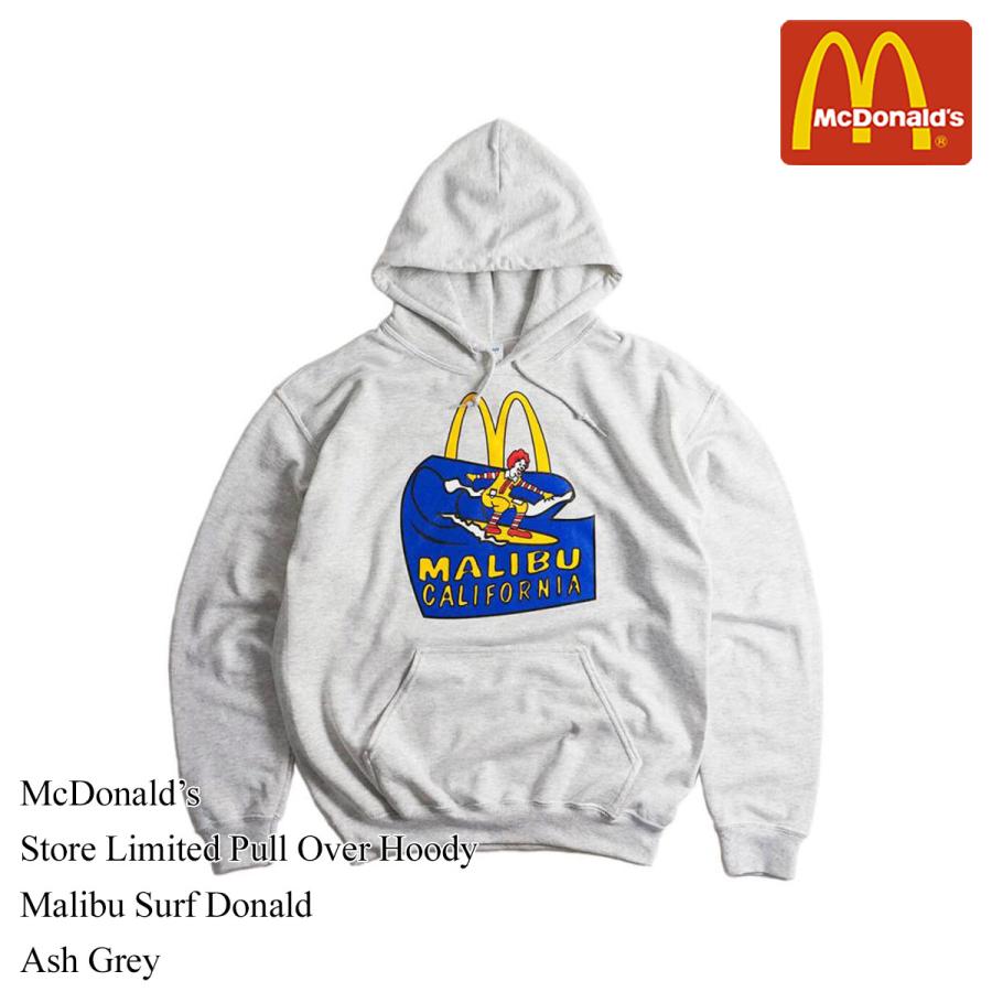 マクドナルド プルオーバー フード スウェット 波乗りドナルド マリブ店限定 メンズ レディース S-XXXL パーカー McDonald's  海外買い付け商品 :mcdds-hoody:Jalana(ジャラーナ) 通販 