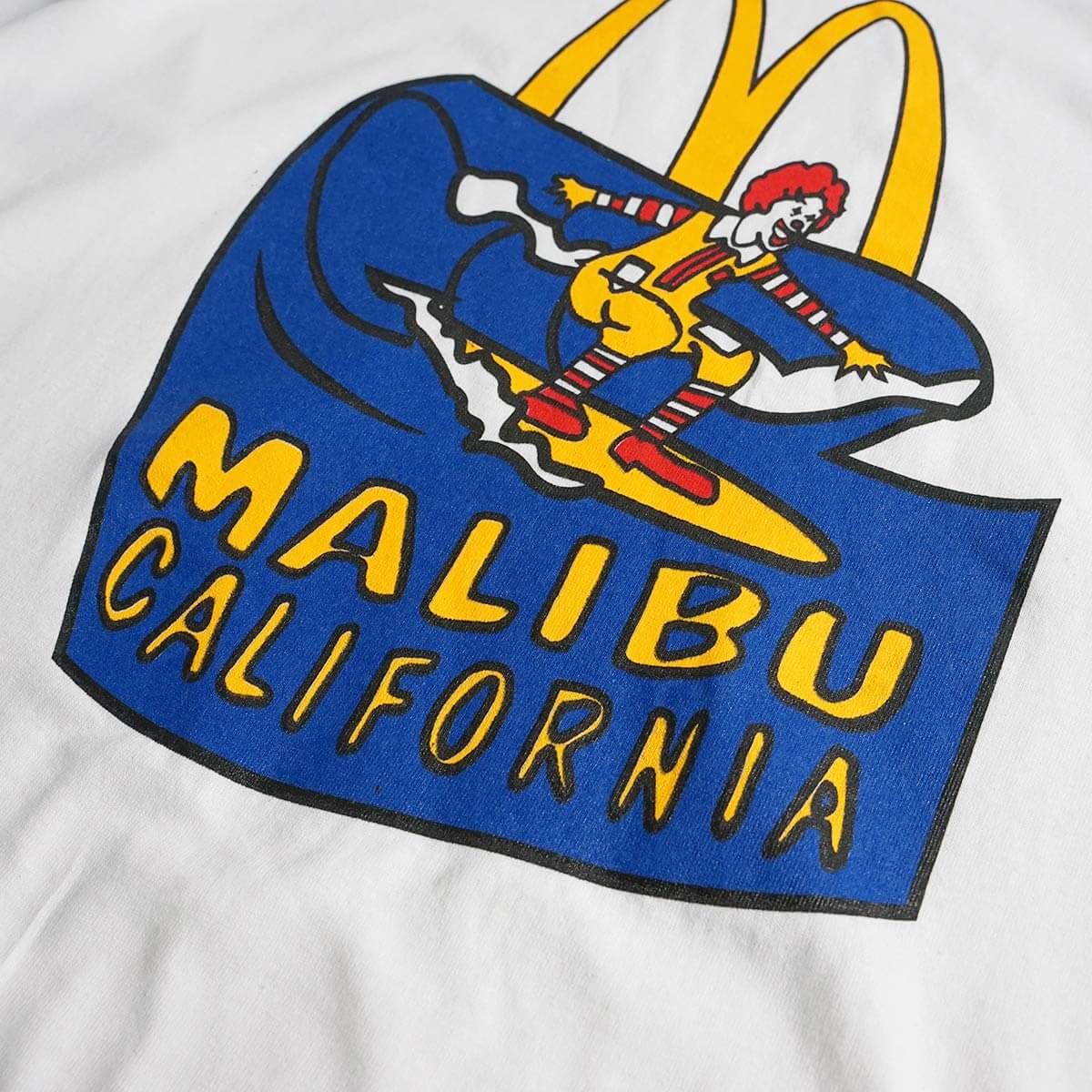 マクドナルド 長袖 Tシャツ 波乗りドナルド マリブ店限定 ホワイトメンズ レディース S-XXXL McDonald’s ロンT 海外買い付け商品 | ブランド登録なし | 06
