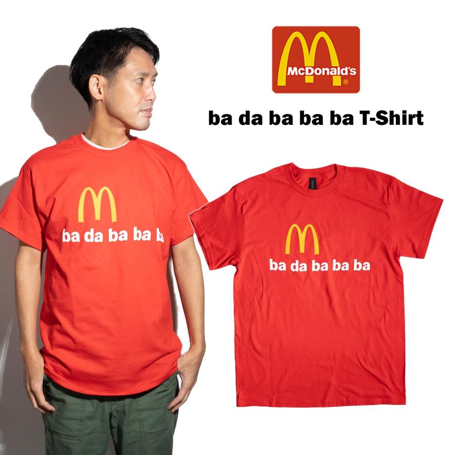 マクドナルド McDonald's バダッバッバッバー T-シャツ ｜ メンズ S