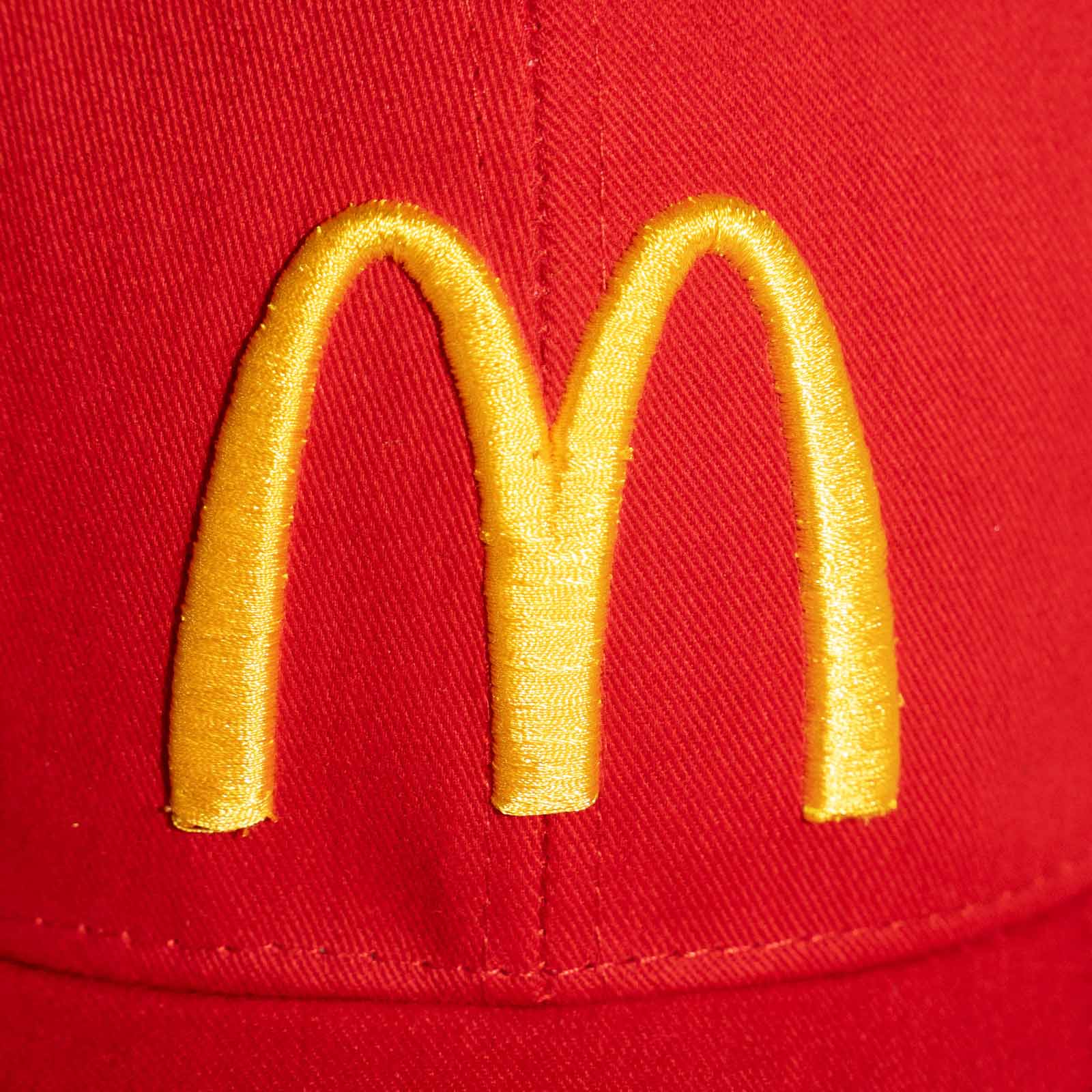 マクドナルド McDonald's アーチロゴ エンブロイダリーキャップ