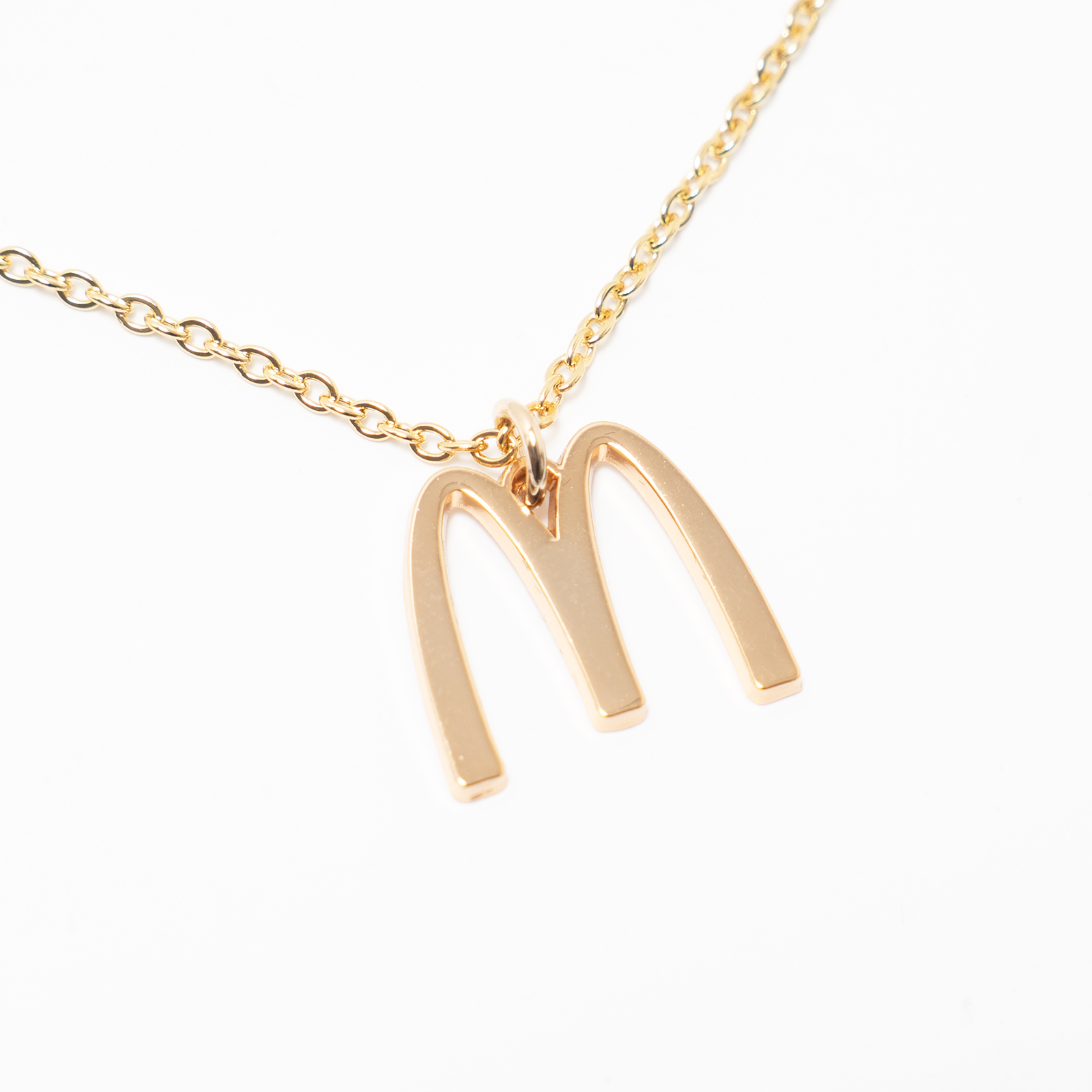 マクドナルド McDonald's ゴールドプレートアーチ ネックレス