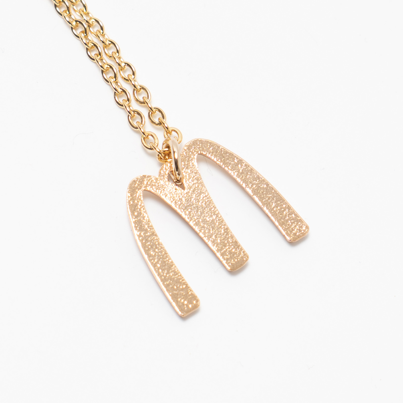 マクドナルド McDonald's ゴールドプレートアーチ ネックレス