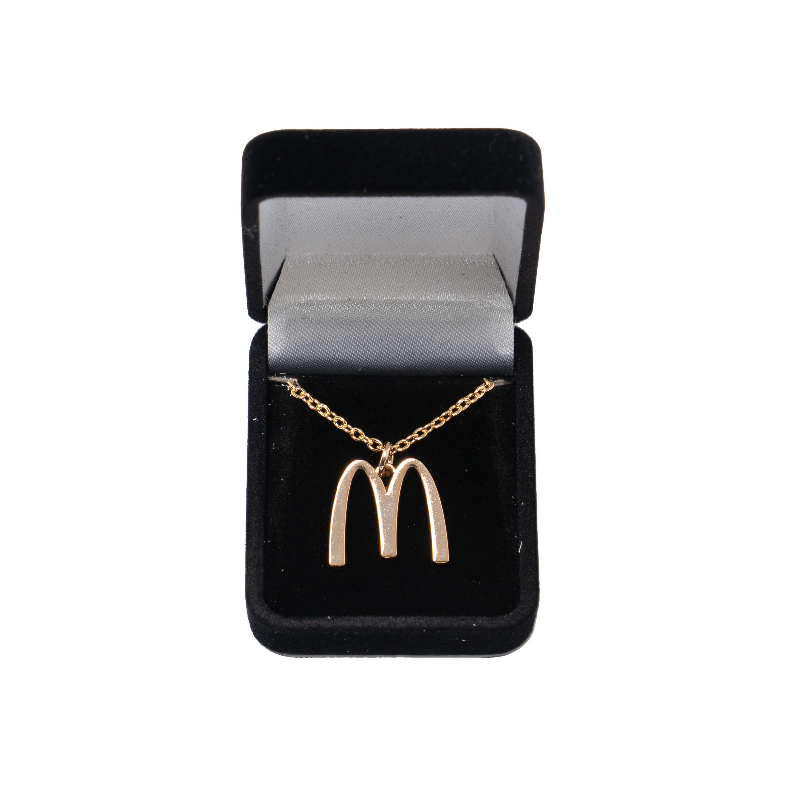 マクドナルド McDonald's ゴールドプレートアーチ ネックレス