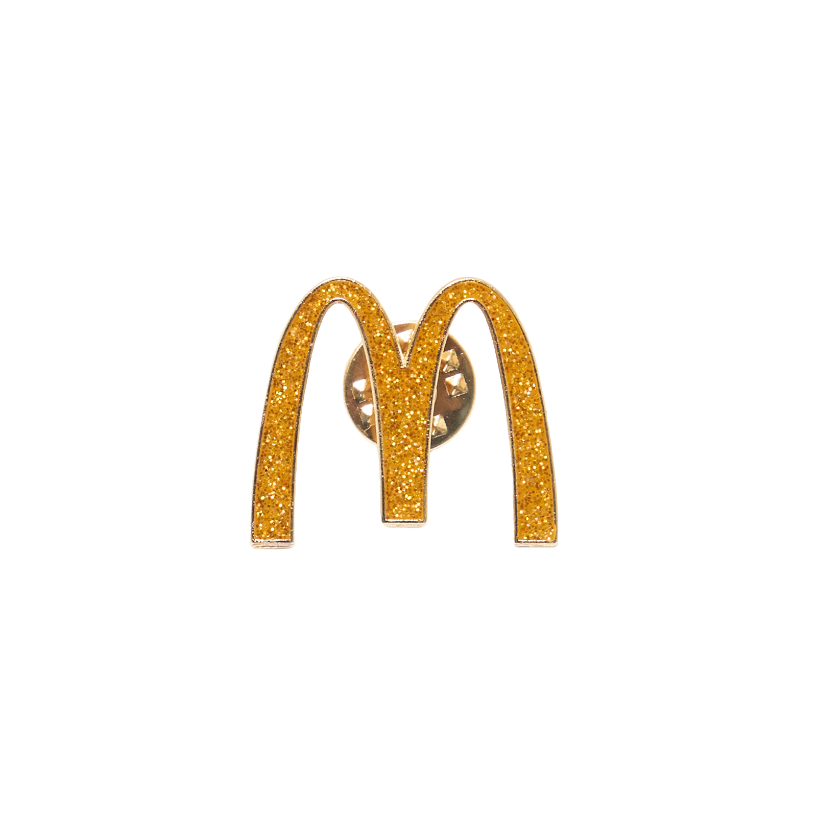 マクドナルド ピンバッジ マクドナルド McDonald's グリッターアーチズ ラペルピン ｜ メンズ