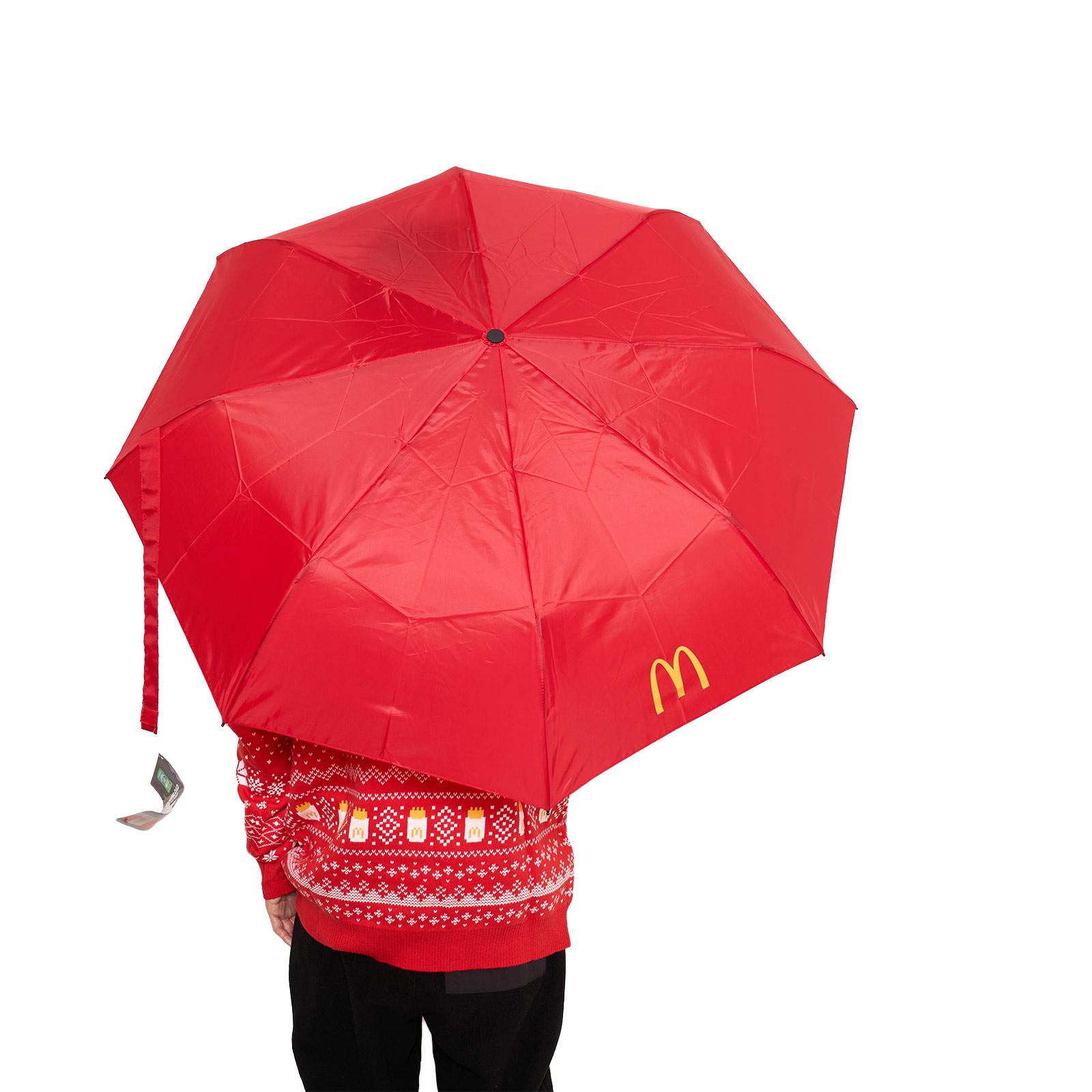 マクドナルド McDonald's コンパクトレッドアーチズアンブレラ