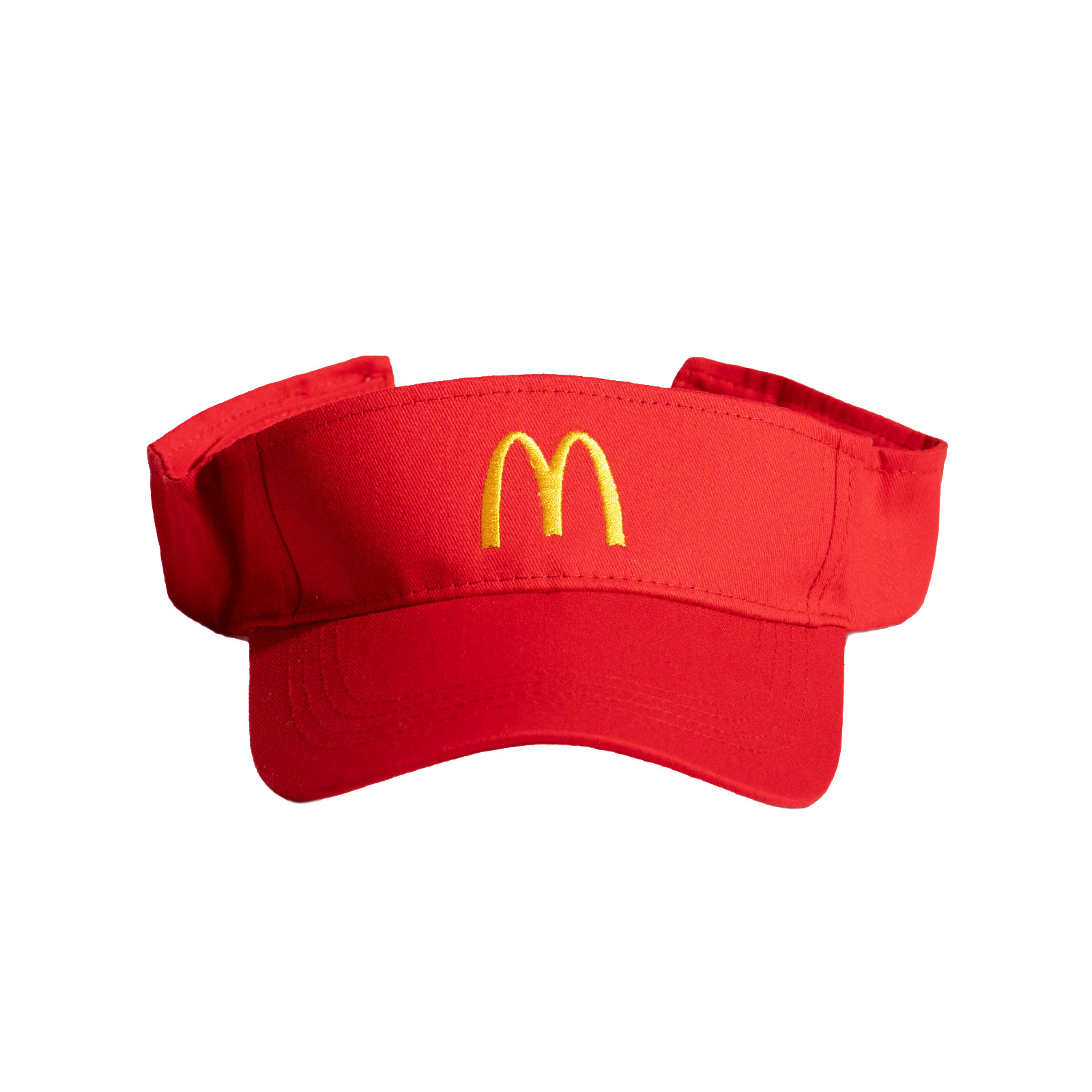 香港限定　マクドナルド　キャップ　フリーサイズ マクドナルド McDonald's レッドイベントバイザー ｜ フリーサイズ